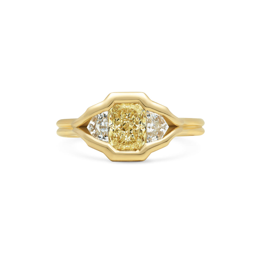 The EMMELINE RING by East London jeweller Rachel Boston | Discover our collections of unique and timeless engagement rings, wedding rings, and modern fine jewellery. - Rachel Boston Jewellery