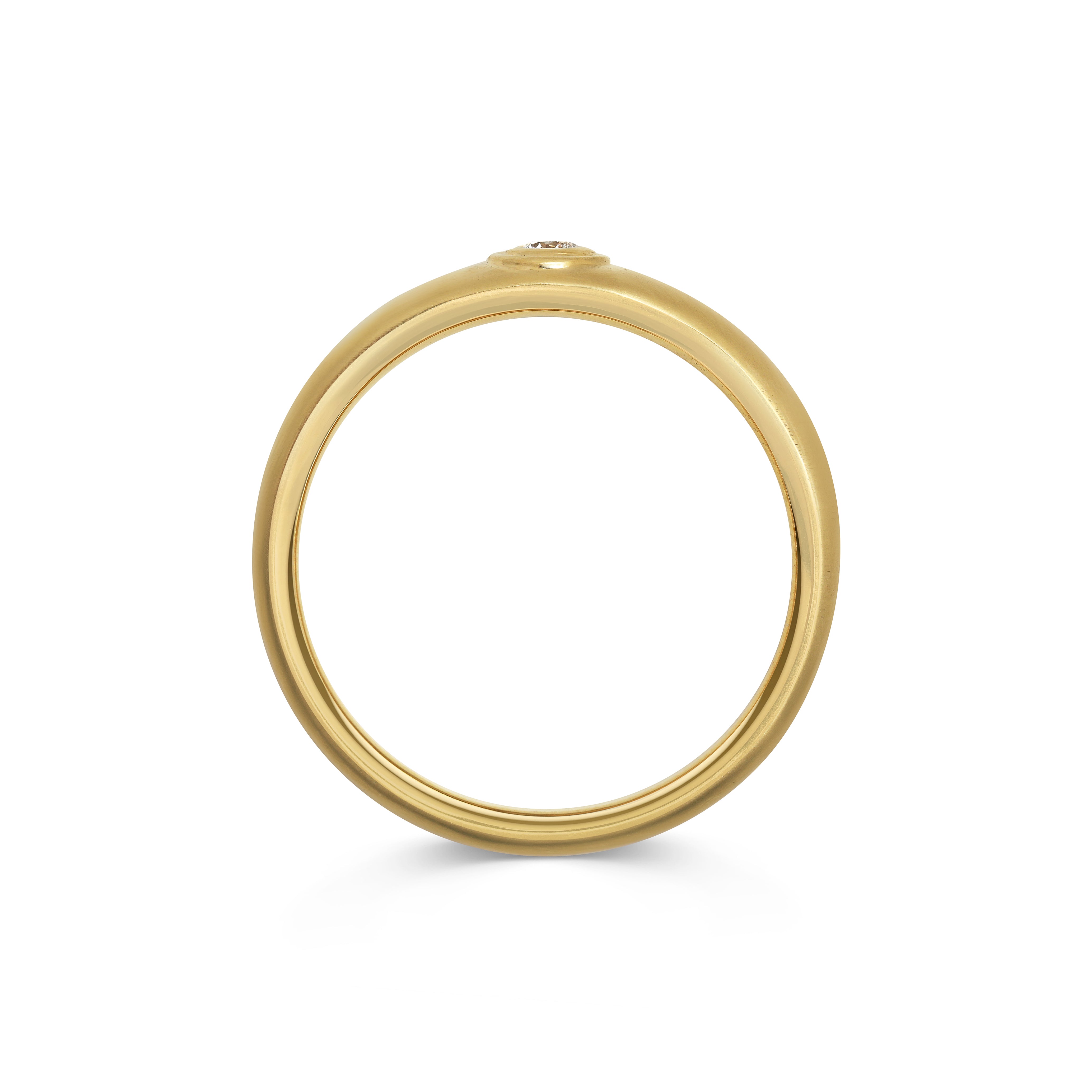 The Evander Ring by East London jeweller Rachel Boston | Discover our collections of unique and timeless engagement rings, wedding rings, and modern fine jewellery.