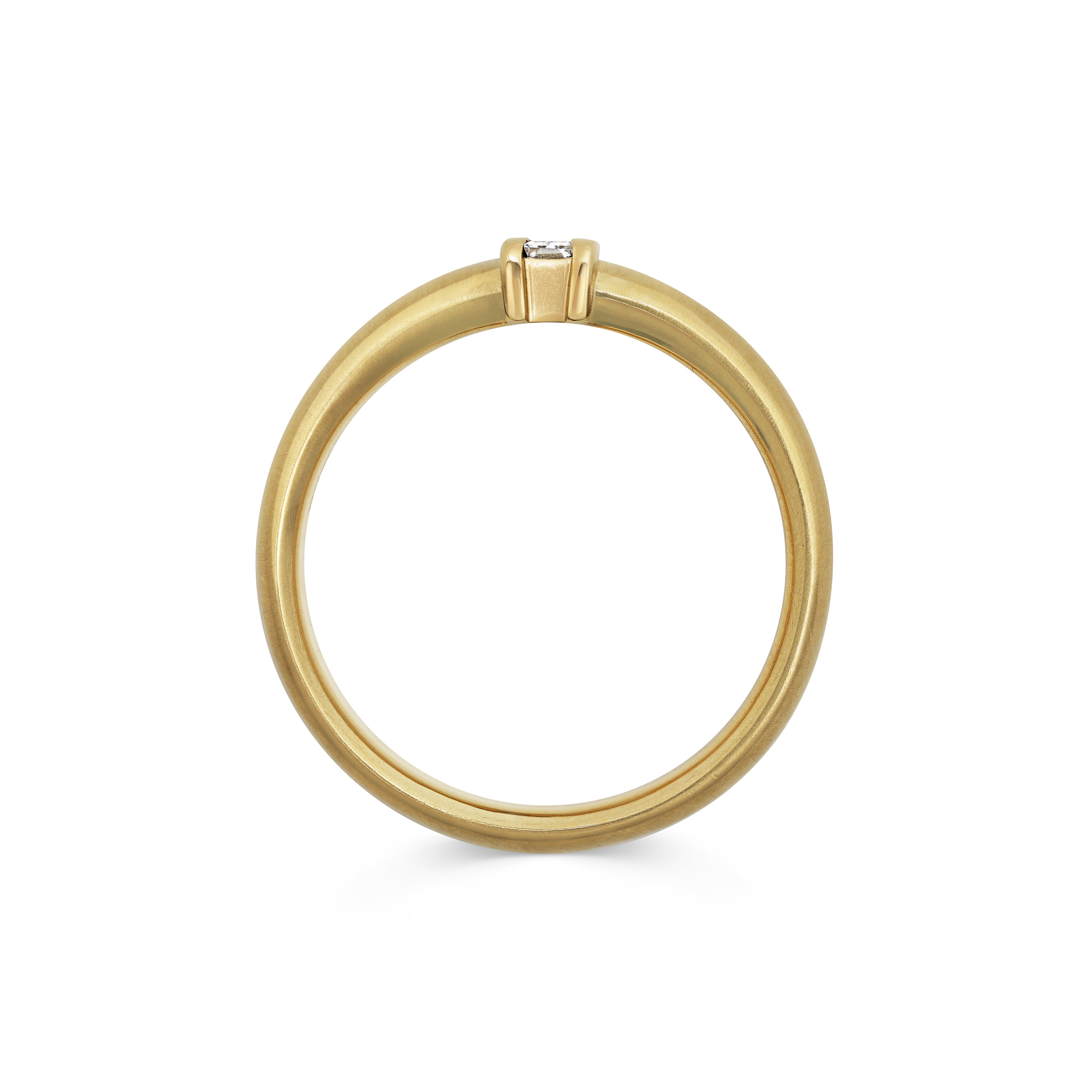 The Gaius Ring by East London jeweller Rachel Boston | Discover our collections of unique and timeless engagement rings, wedding rings, and modern fine jewellery.