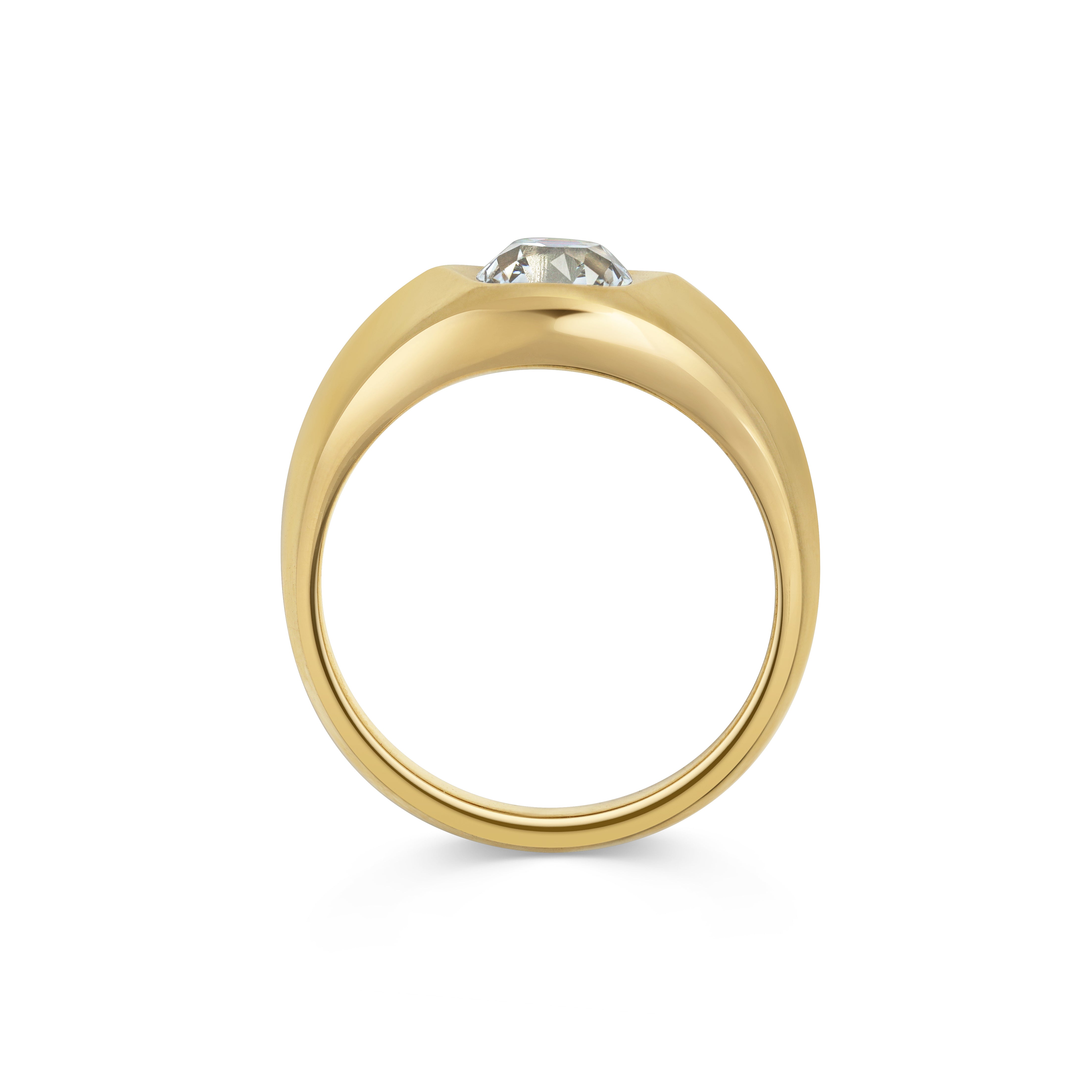 The Hamlin Ring - 1.14ct by East London jeweller Rachel Boston | Discover our collections of unique and timeless engagement rings, wedding rings, and modern fine jewellery.