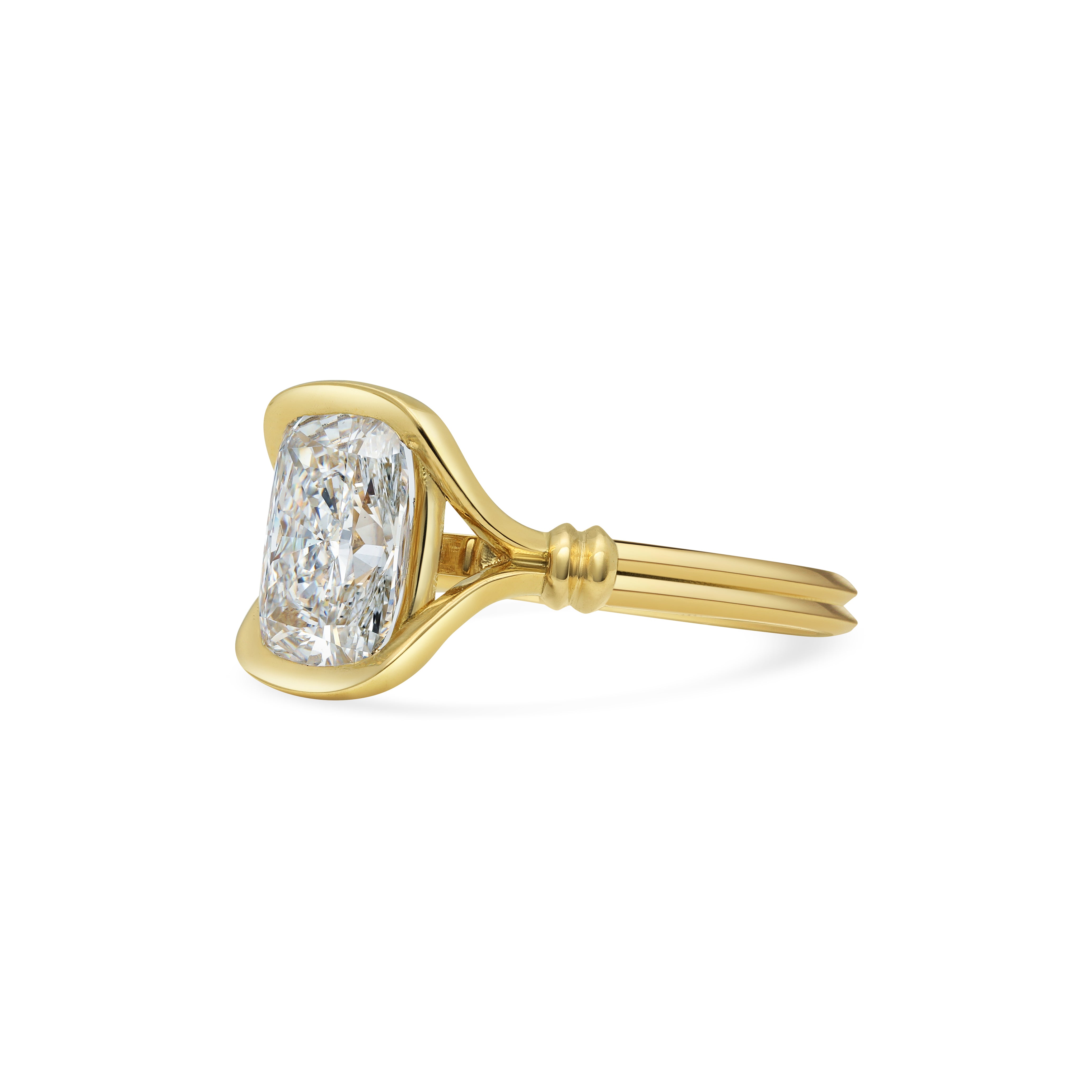 The Olwen Ring - Modern Cut by East London jeweller Rachel Boston | Discover our collections of unique and timeless engagement rings, wedding rings, and modern fine jewellery.