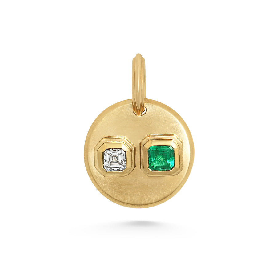 The RADIATE MEDALLION - TOI ET MOI by East London jeweller Rachel Boston | Discover our collections of unique and timeless engagement rings, wedding rings, and modern fine jewellery. - Rachel Boston Jewellery