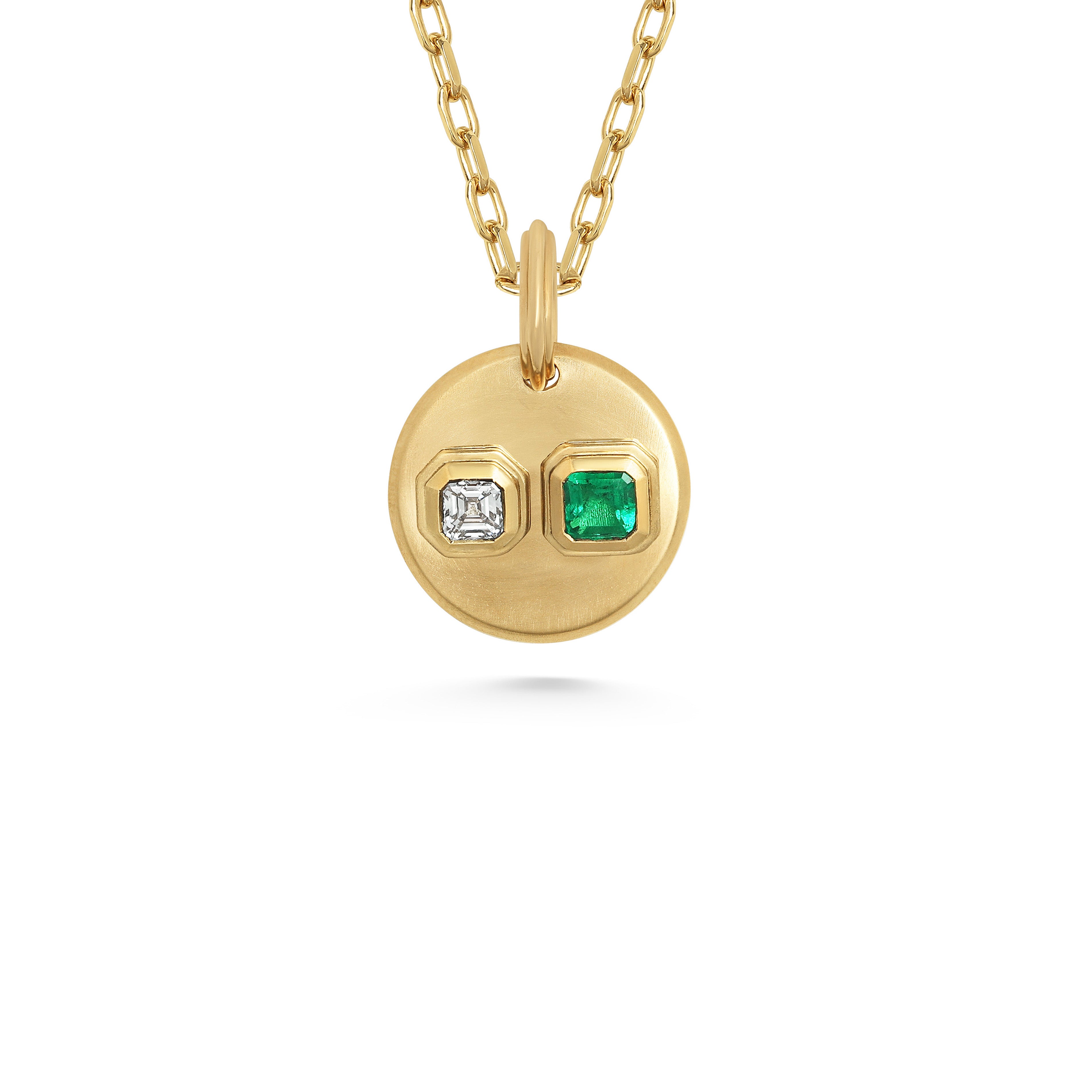 The Radiate Medallion - Toi et Moi by East London jeweller Rachel Boston | Discover our collections of unique and timeless engagement rings, wedding rings, and modern fine jewellery.