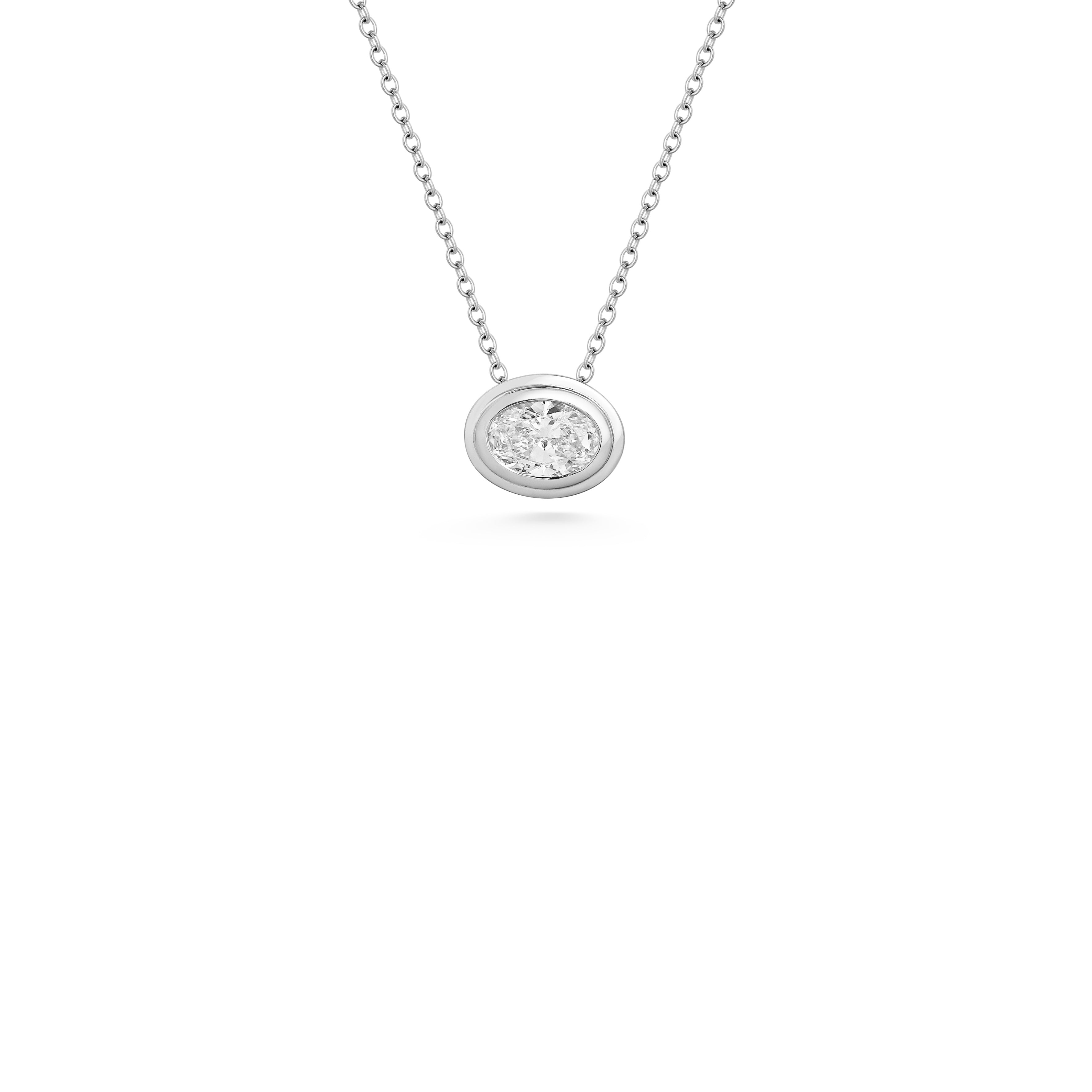 The Radiate Slider - Oval Cut by East London jeweller Rachel Boston | Discover our collections of unique and timeless engagement rings, wedding rings, and modern fine jewellery.