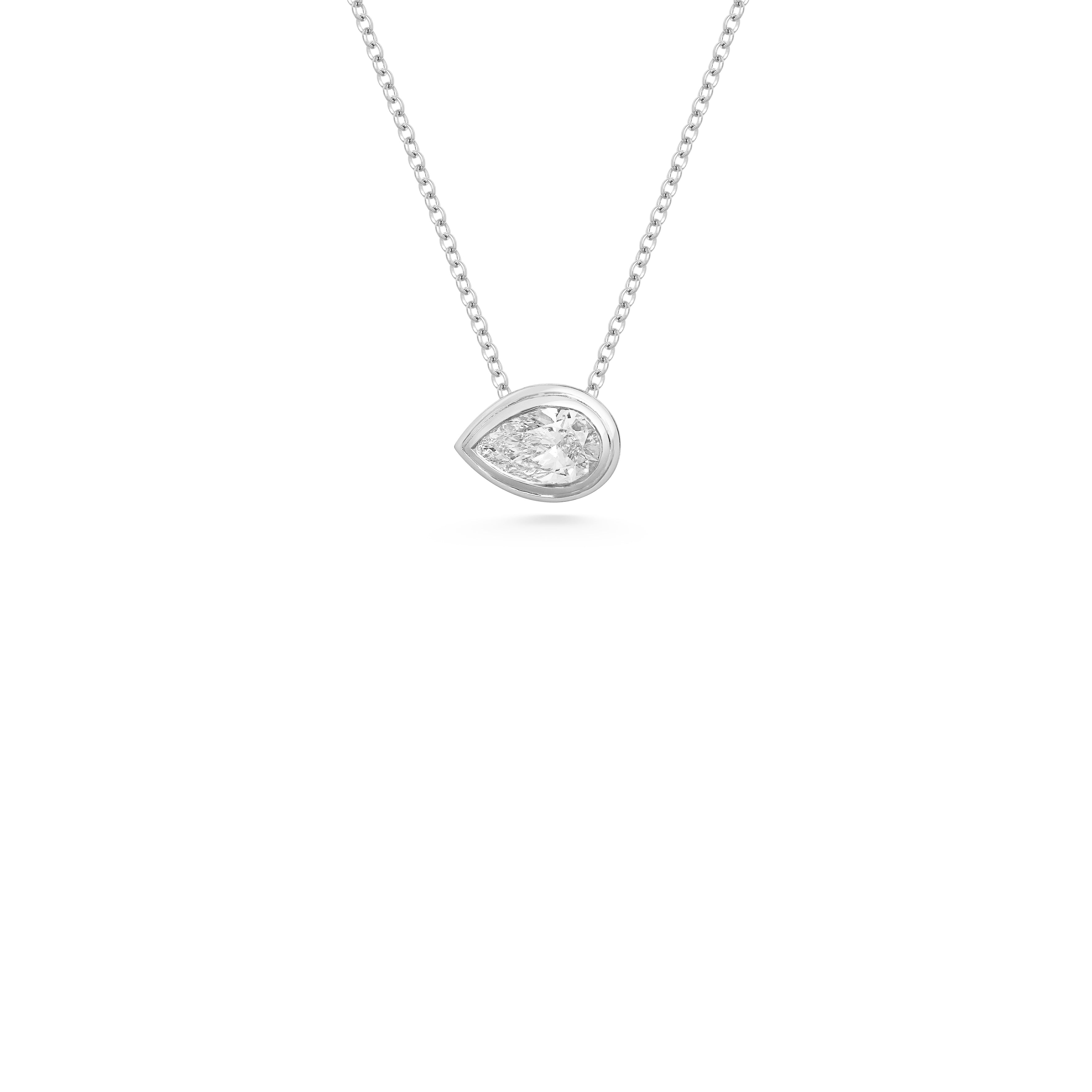The Radiate Slider - Pear Cut by East London jeweller Rachel Boston | Discover our collections of unique and timeless engagement rings, wedding rings, and modern fine jewellery.