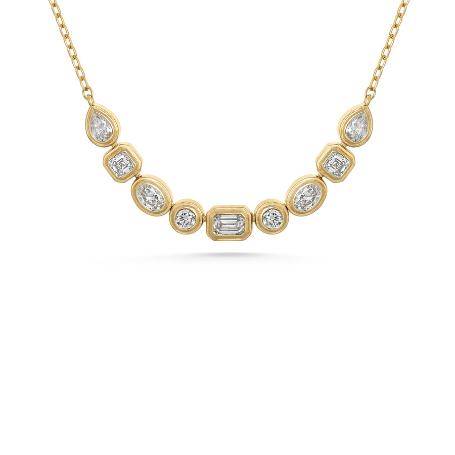 The REVERIE NECKLACE by East London jeweller Rachel Boston | Discover our collections of unique and timeless engagement rings, wedding rings, and modern fine jewellery. - Rachel Boston Jewellery