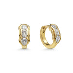 RIPPLE HOOP EARRINGS