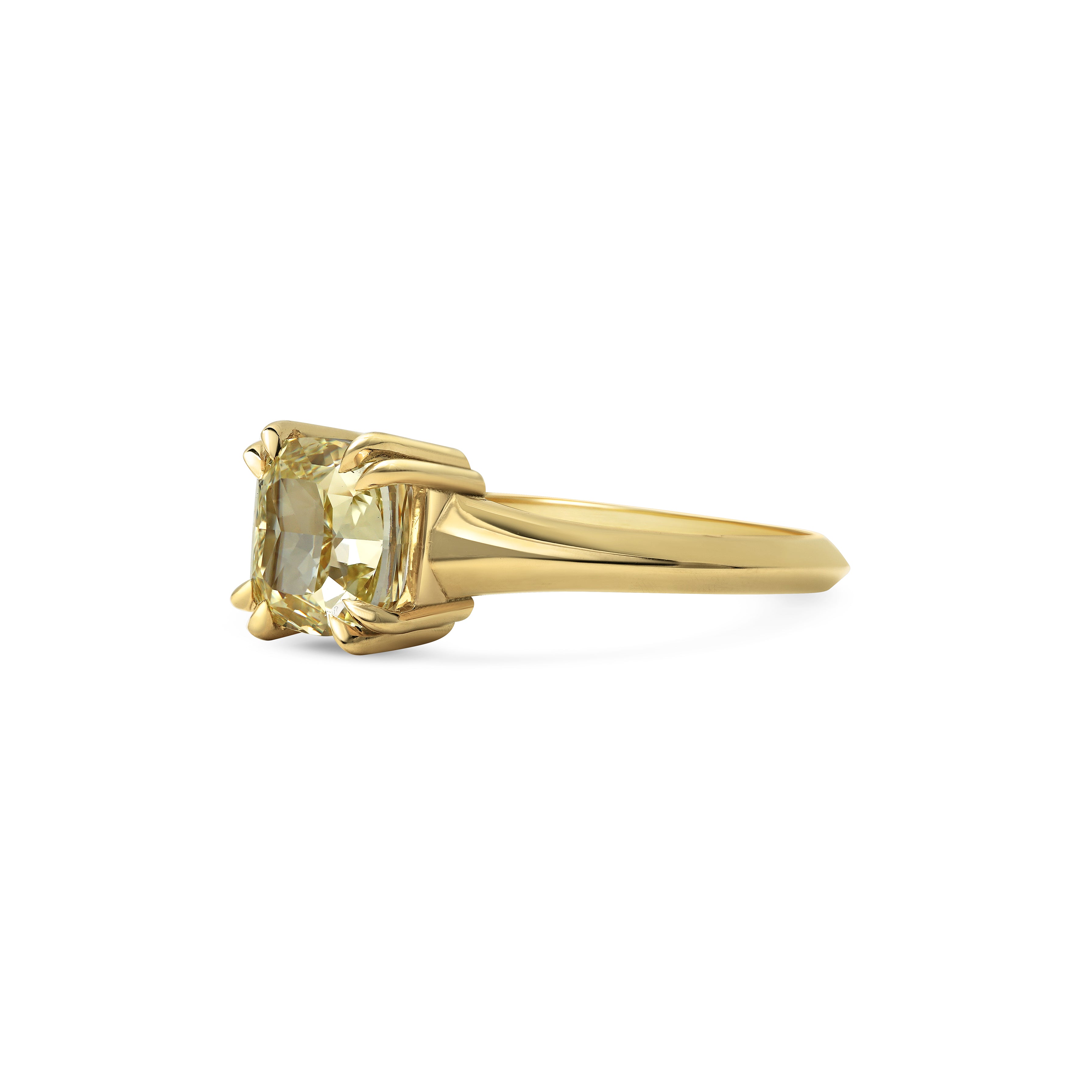 The Roman Ring by East London jeweller Rachel Boston | Discover our collections of unique and timeless engagement rings, wedding rings, and modern fine jewellery.
