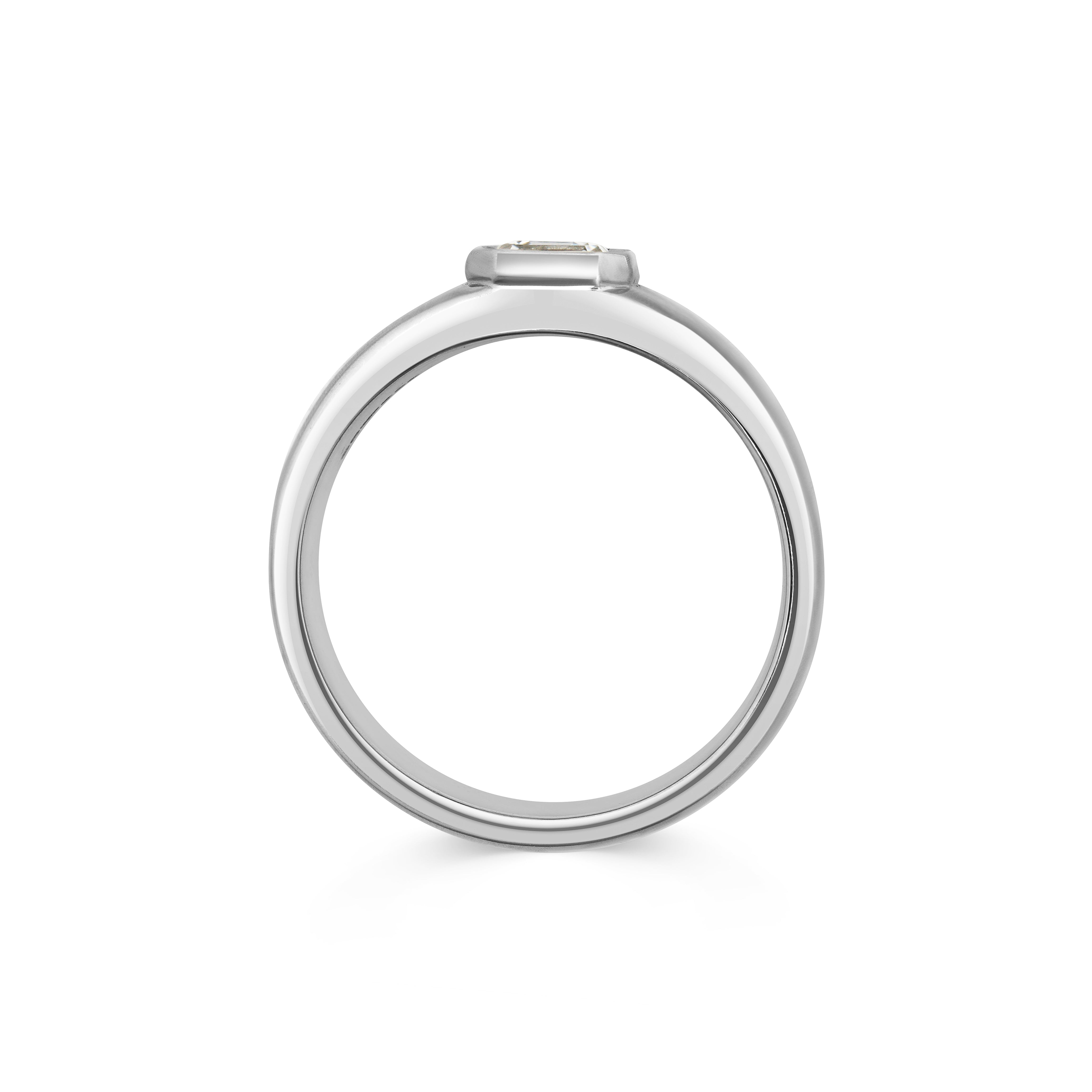 The Seneca Ring by East London jeweller Rachel Boston | Discover our collections of unique and timeless engagement rings, wedding rings, and modern fine jewellery.