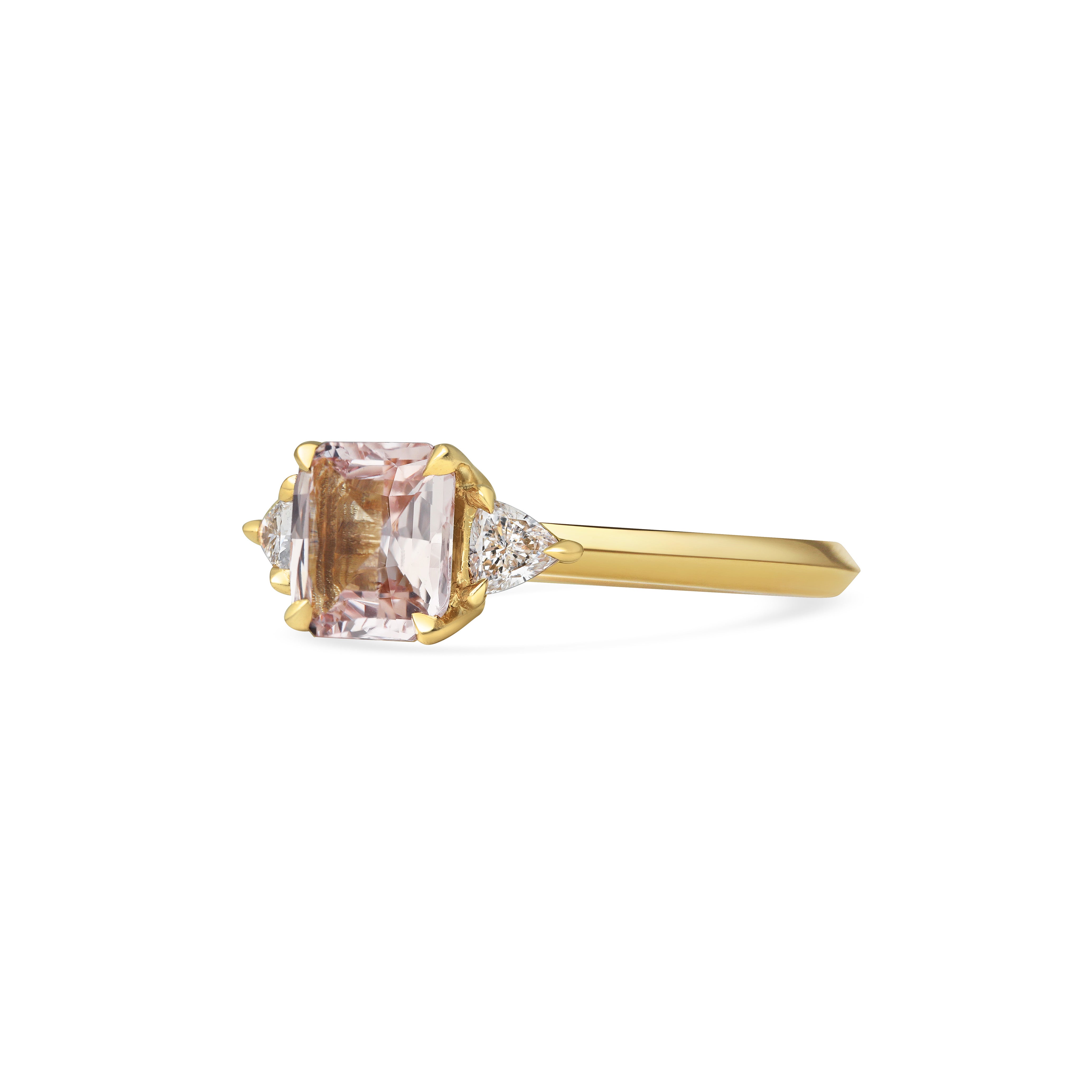 The Supamo Ring by East London jeweller Rachel Boston | Discover our collections of unique and timeless engagement rings, wedding rings, and modern fine jewellery.