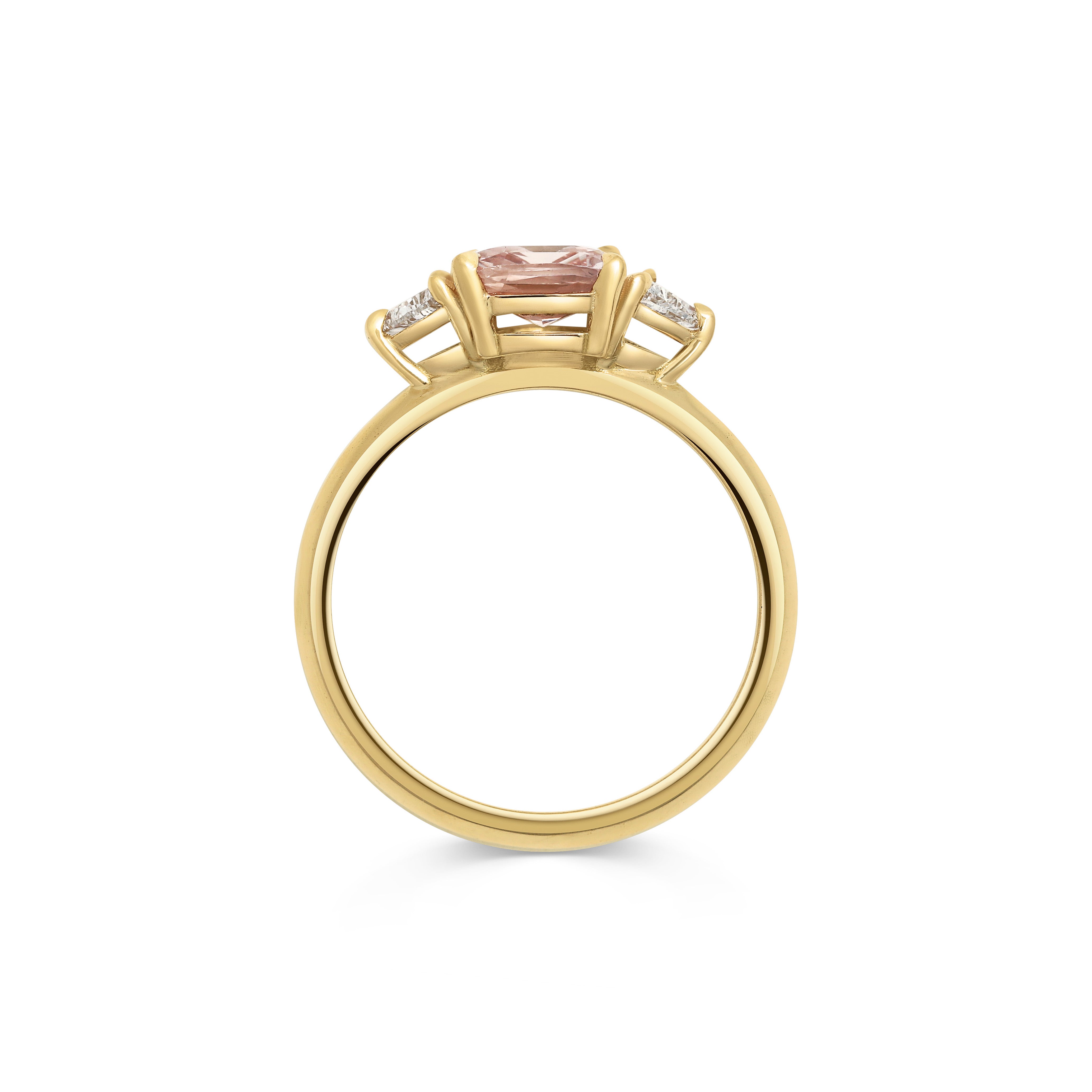 The Supamo Ring by East London jeweller Rachel Boston | Discover our collections of unique and timeless engagement rings, wedding rings, and modern fine jewellery.