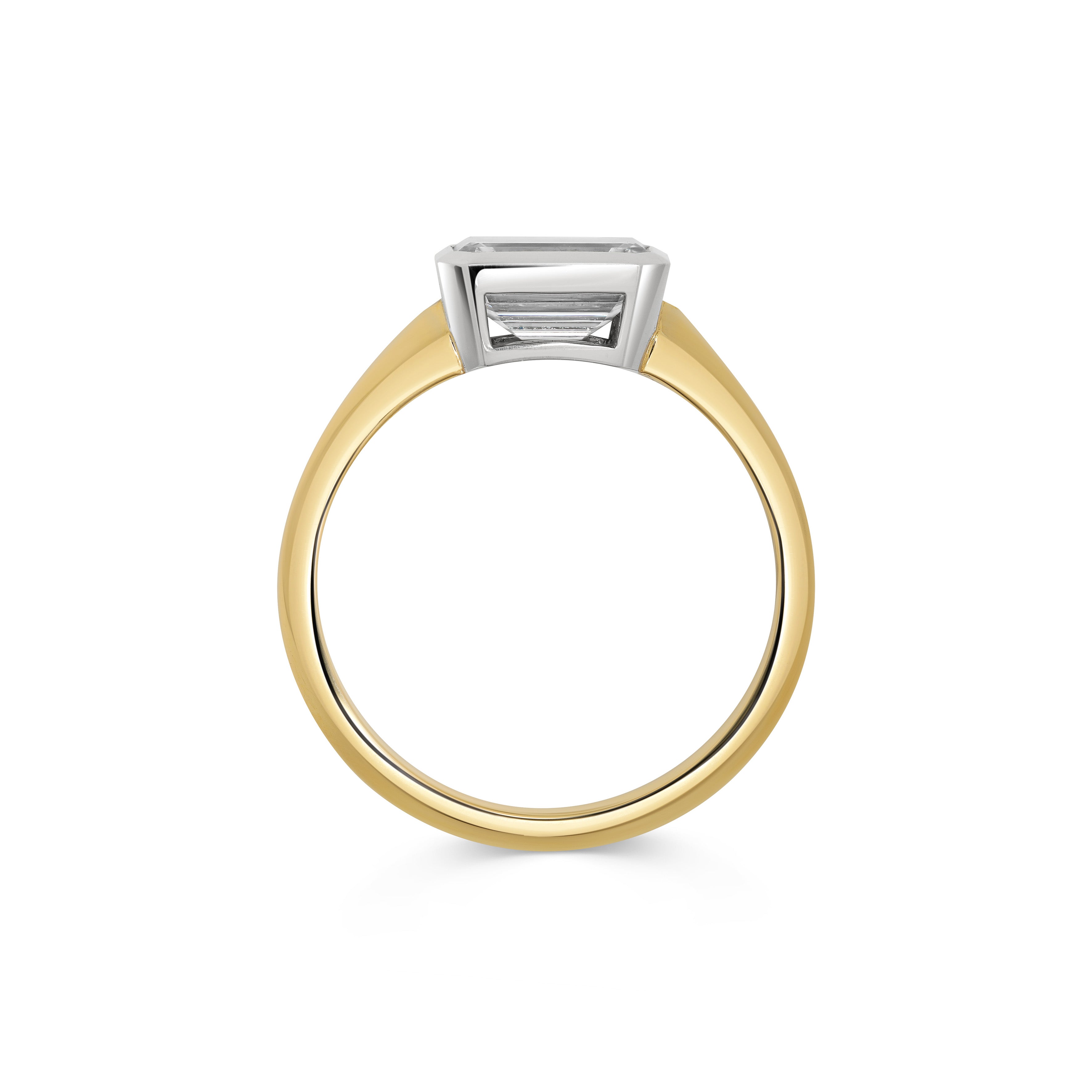 The Wilk Ring by East London jeweller Rachel Boston | Discover our collections of unique and timeless engagement rings, wedding rings, and modern fine jewellery.