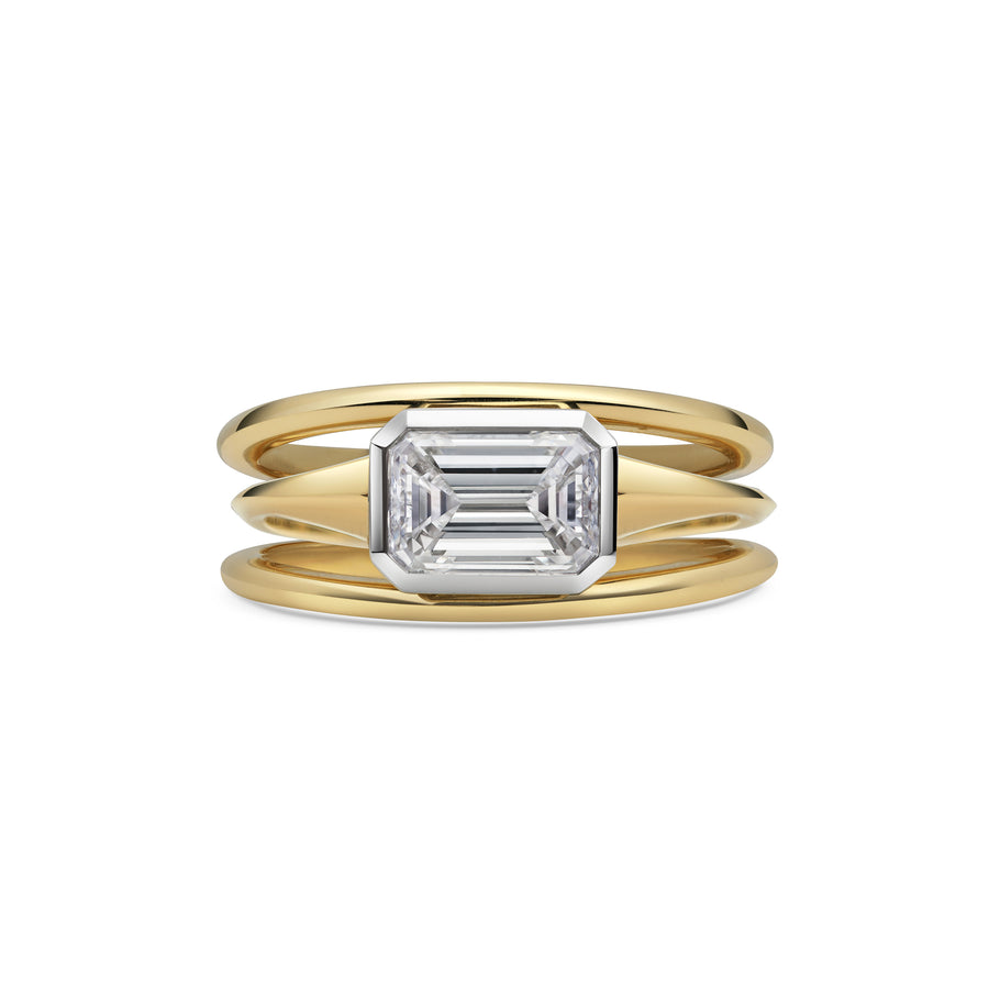 The WILK RING by East London jeweller Rachel Boston | Discover our collections of unique and timeless engagement rings, wedding rings, and modern fine jewellery. - Rachel Boston Jewellery