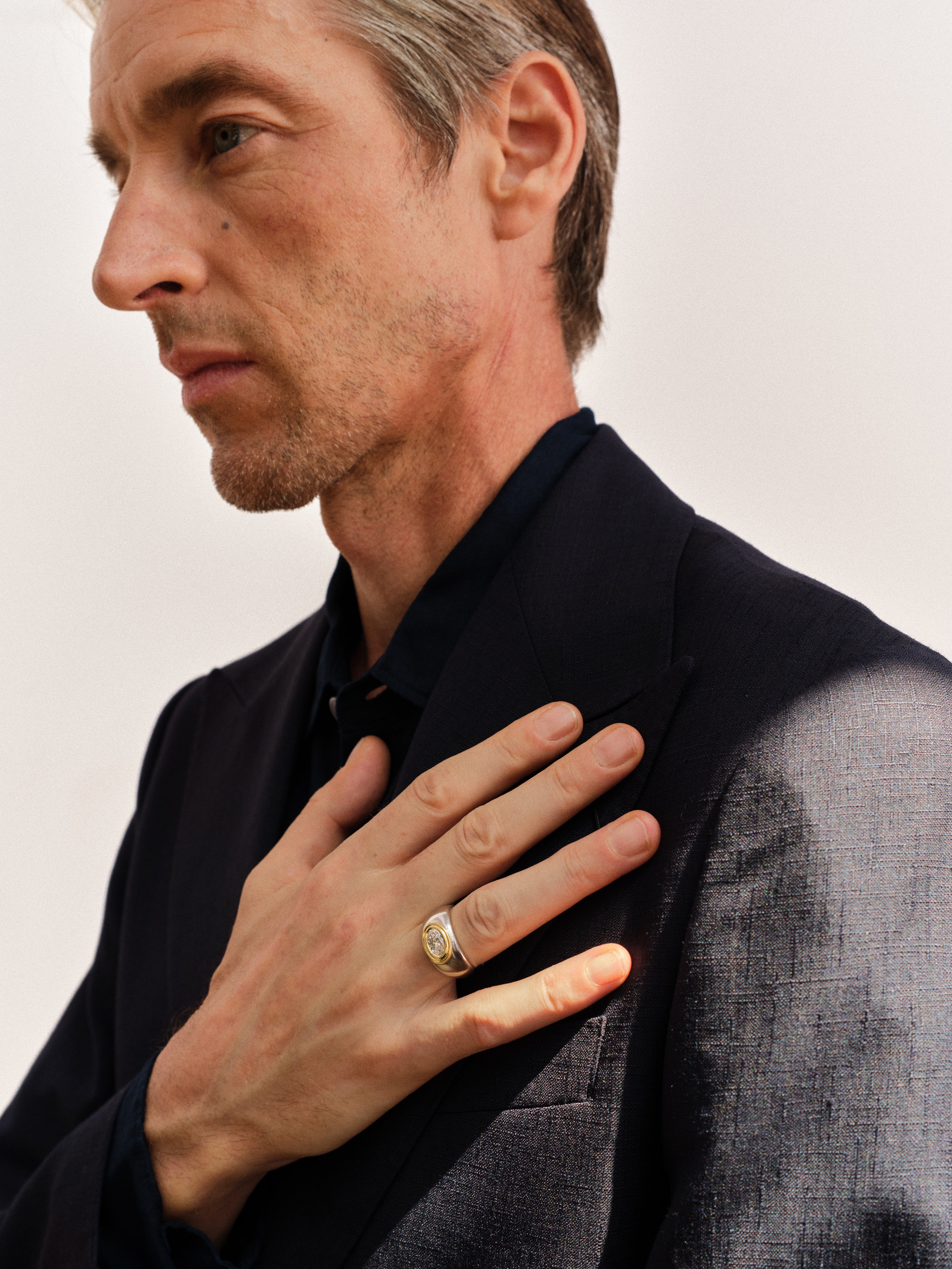 The Cornelius Ring by East London jeweller Rachel Boston | Discover our collections of unique and timeless engagement rings, wedding rings, and modern fine jewellery.