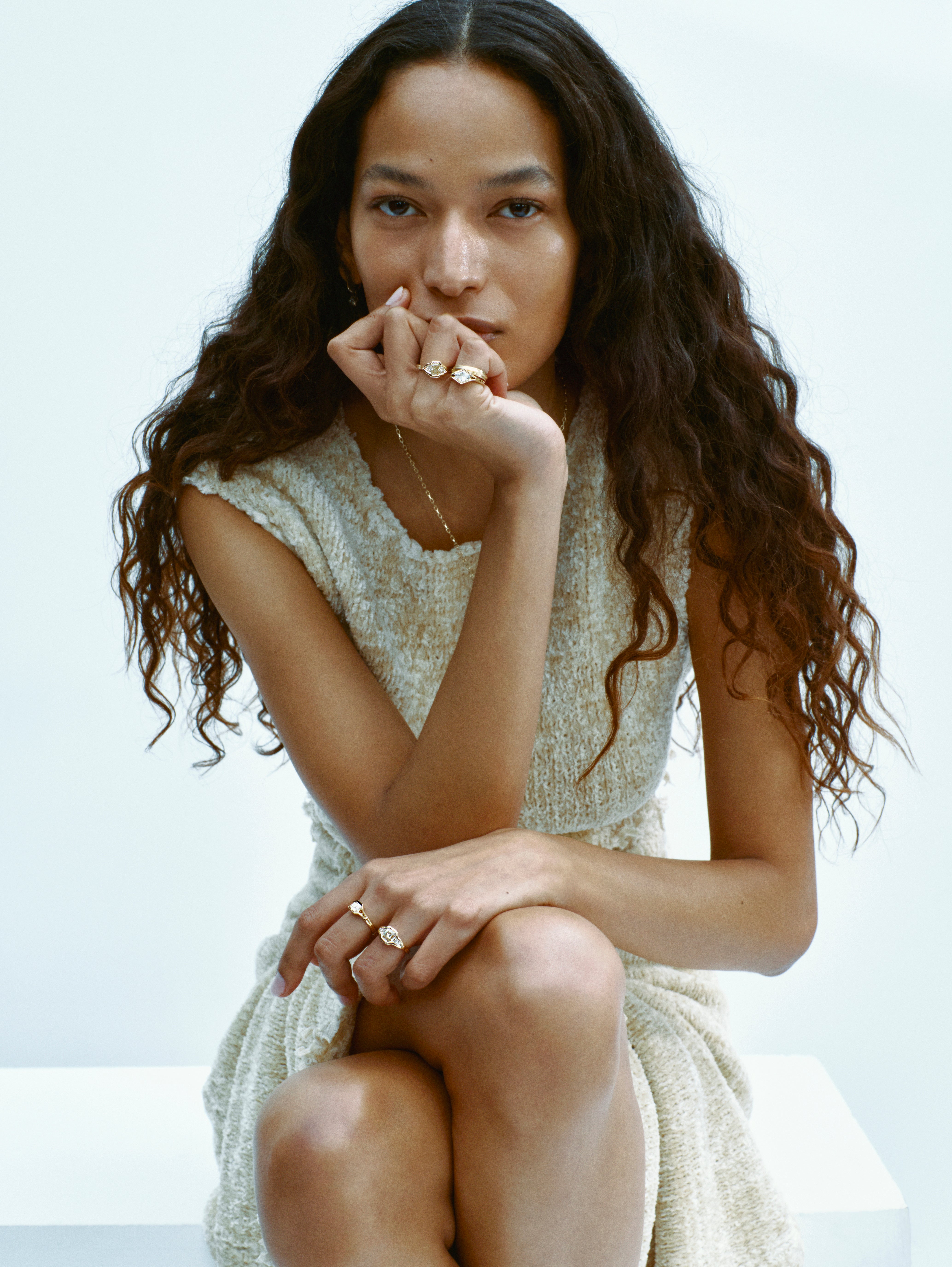 The Pax Ring by East London jeweller Rachel Boston | Discover our collections of unique and timeless engagement rings, wedding rings, and modern fine jewellery.
