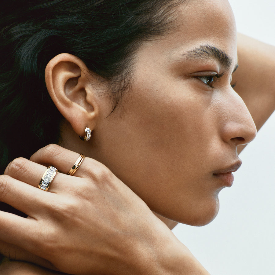 The Parallel BAND by East London jeweller Rachel Boston | Discover our collections of unique and timeless engagement rings, wedding rings, and modern fine jewellery. - Rachel Boston Jewellery