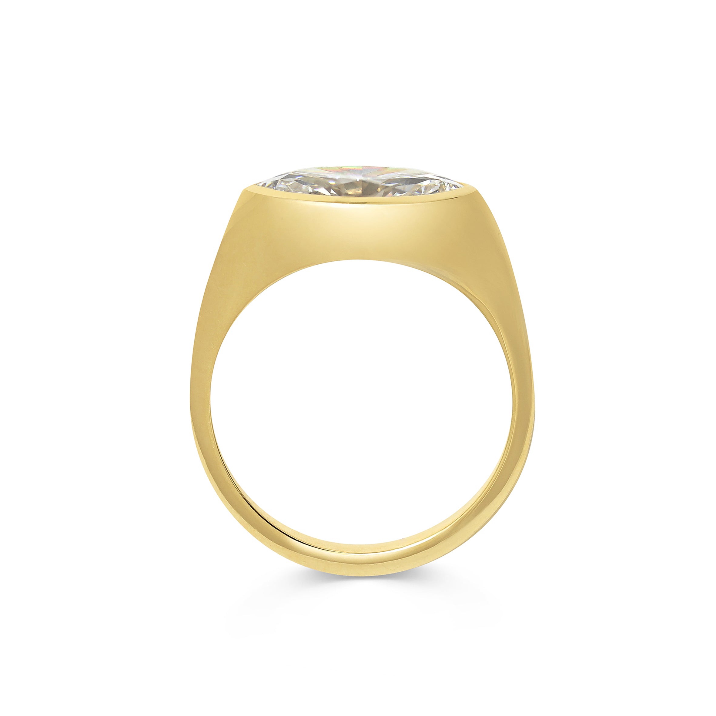 The Axis Ring by East London jeweller Rachel Boston | Discover our collections of unique and timeless engagement rings, wedding rings, and modern fine jewellery.
