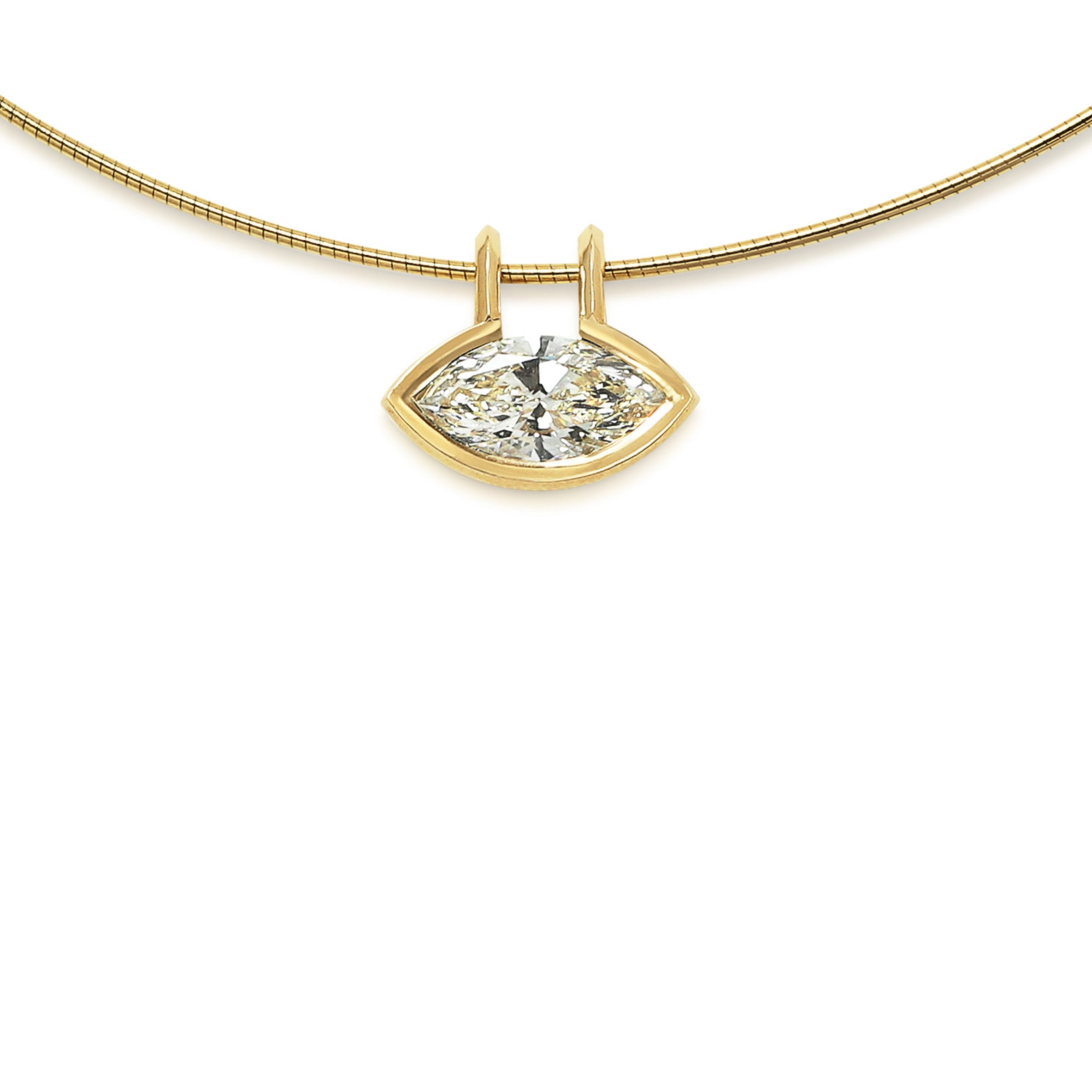 The Interval Necklace by East London jeweller Rachel Boston | Discover our collections of unique and timeless engagement rings, wedding rings, and modern fine jewellery.