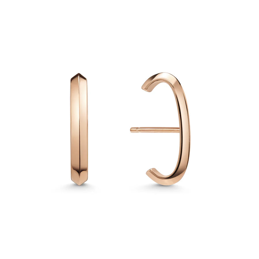 The Line - Single Earrings by East London jeweller Rachel Boston | Discover our collections of unique and timeless engagement rings, wedding rings, and modern fine jewellery.
