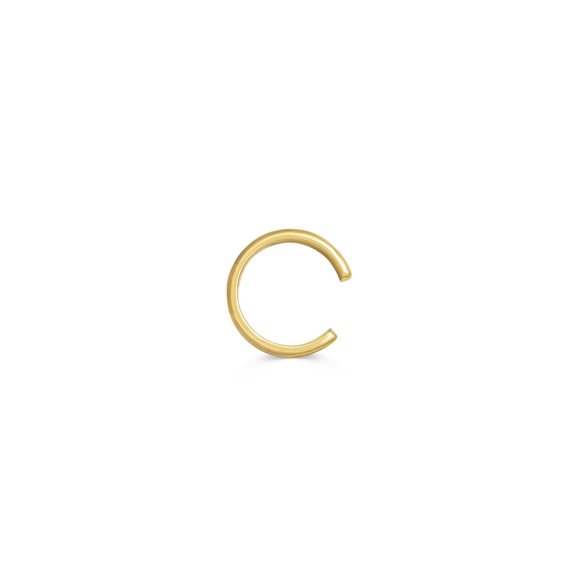 The Thread Ear Cuff by East London jeweller Rachel Boston | Discover our collections of unique and timeless engagement rings, wedding rings, and modern fine jewellery.