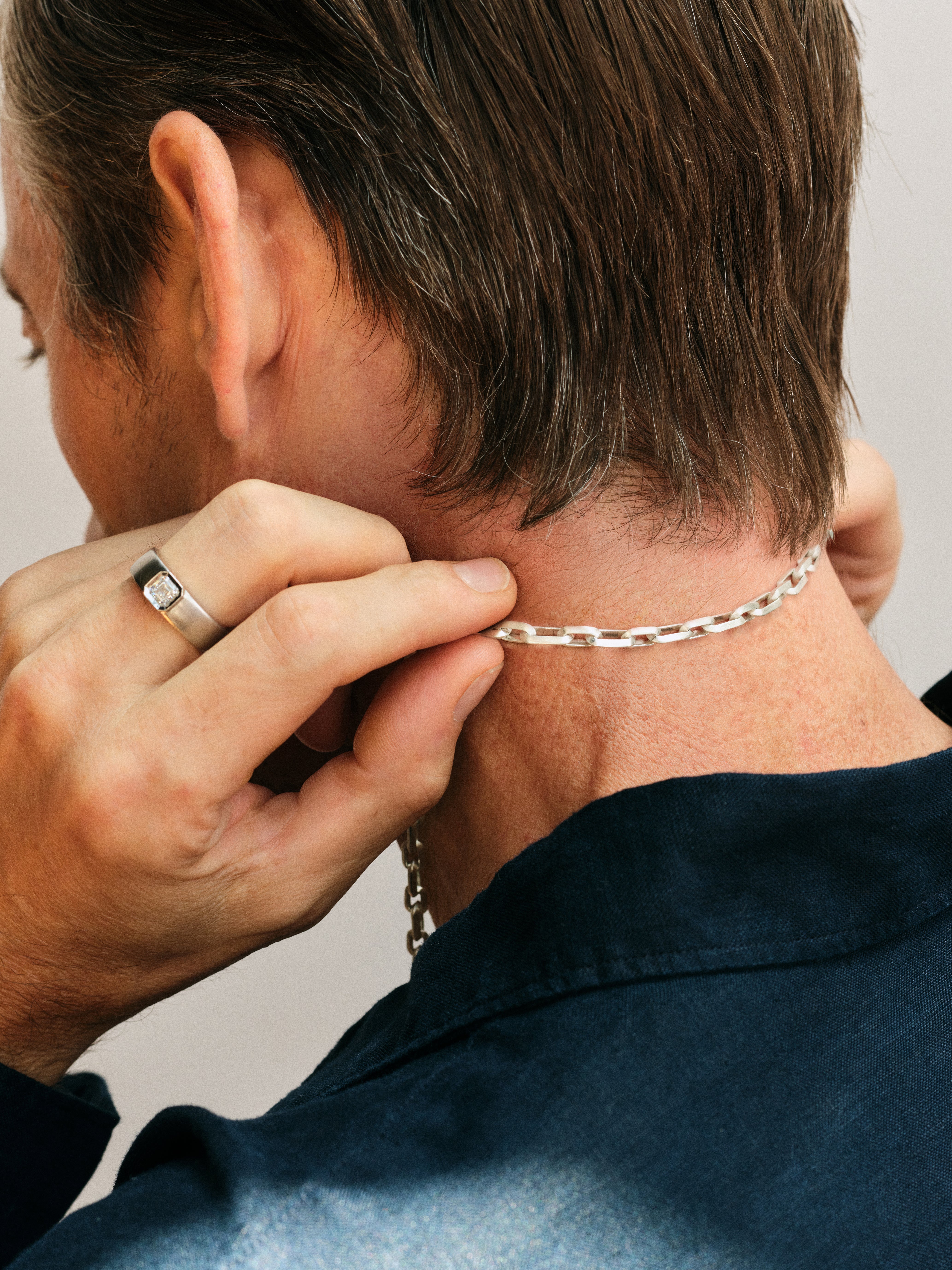 The Seneca Ring by East London jeweller Rachel Boston | Discover our collections of unique and timeless engagement rings, wedding rings, and modern fine jewellery.