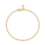 Boston Angle Filed Trace Bracelet - 2.16mm