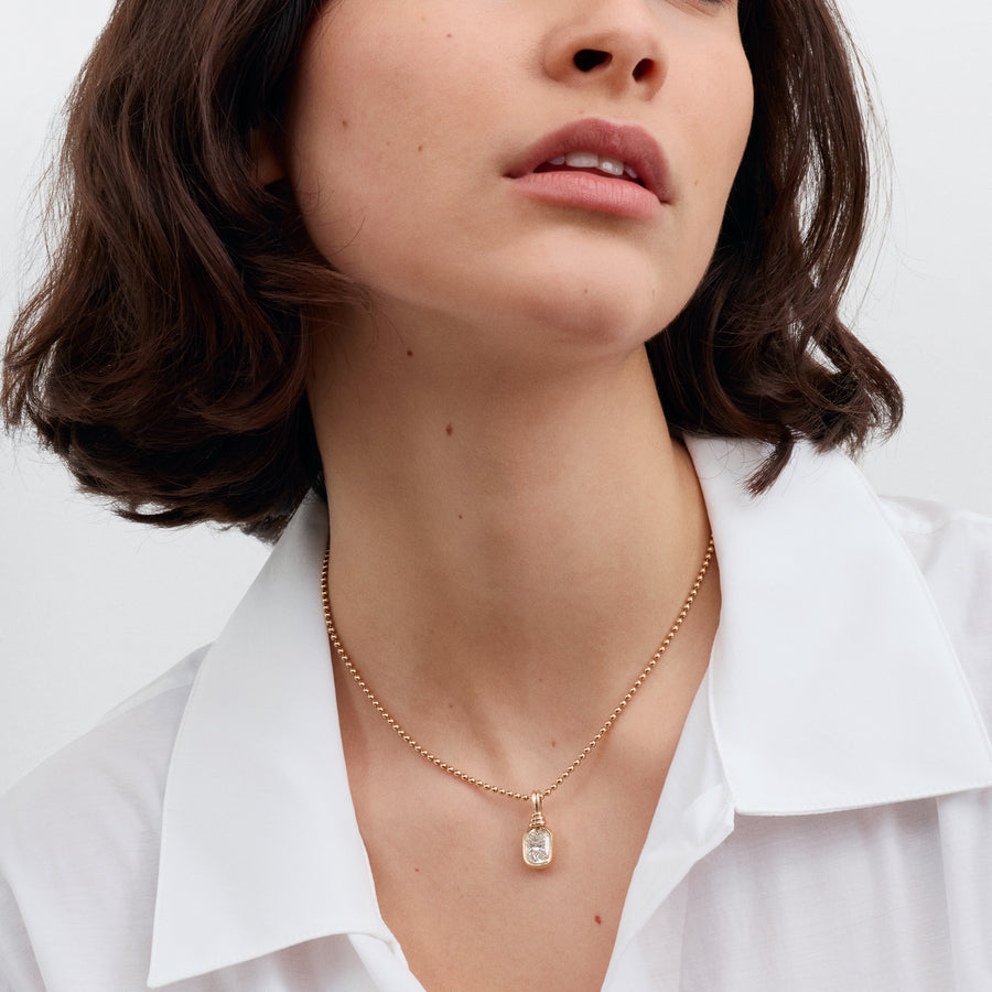 BOUND Pendant - Cushion Cut - Rachel Boston Jewellery