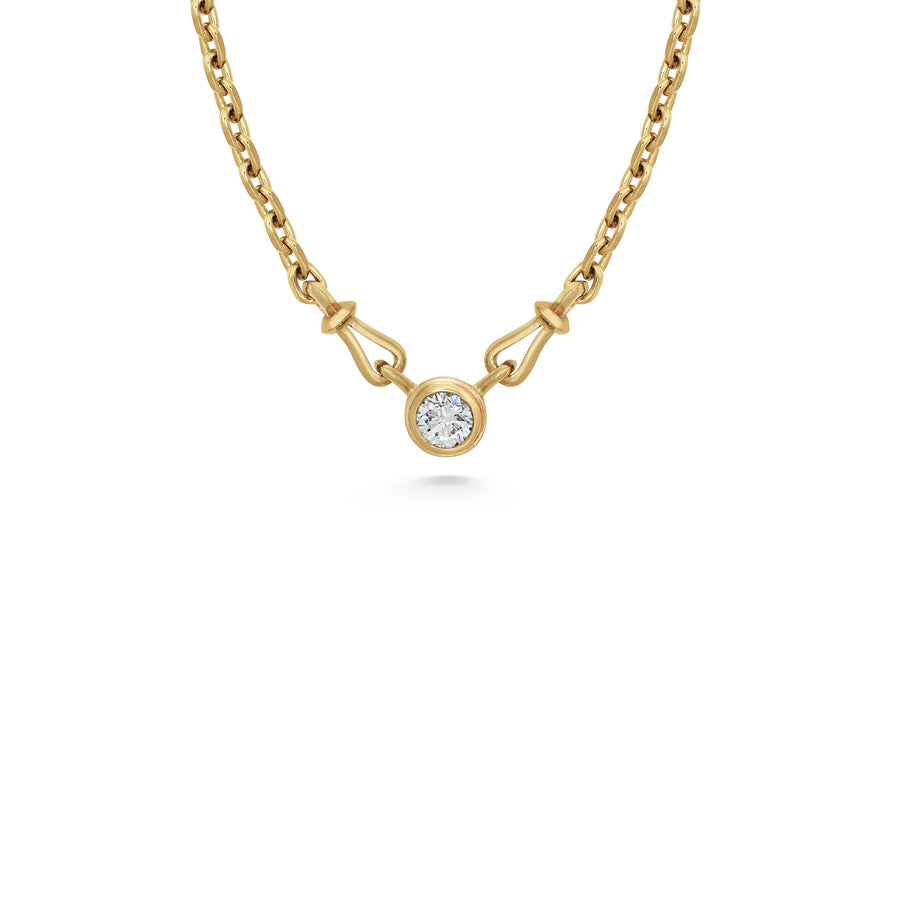 The CADENCE NECKLACE - SINGLE by East London jeweller Rachel Boston | Discover our collections of unique and timeless engagement rings, wedding rings, and modern fine jewellery. - Rachel Boston Jewellery