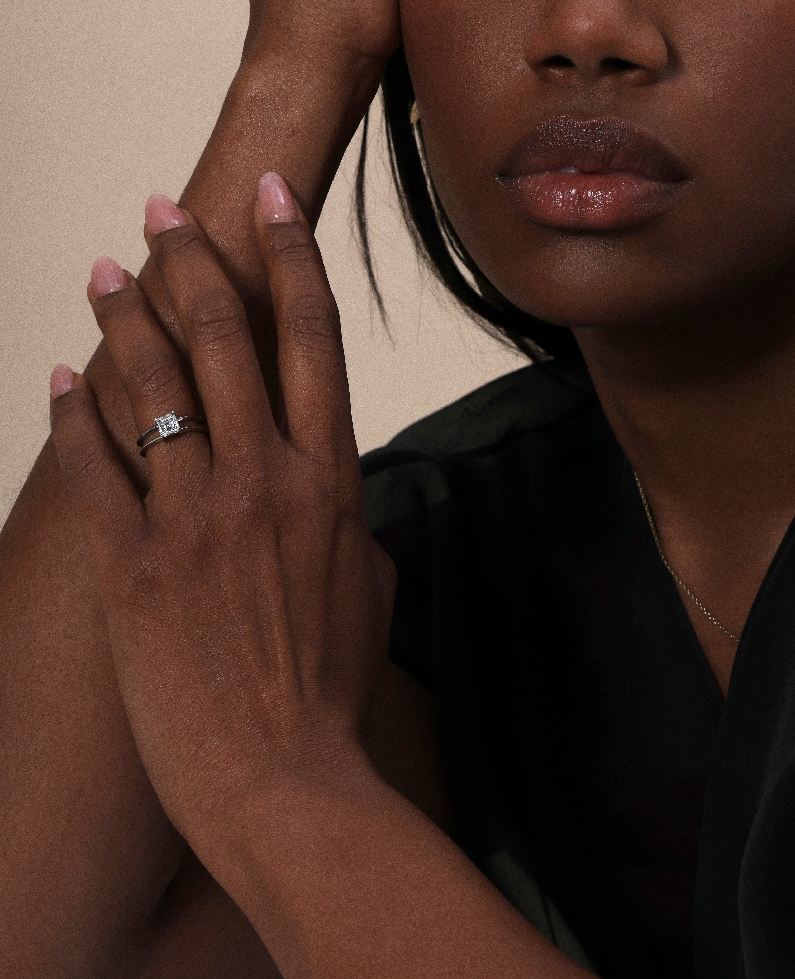 The Carina Ring by East London jeweller Rachel Boston | Discover our collections of unique and timeless engagement rings, wedding rings, and modern fine jewellery.