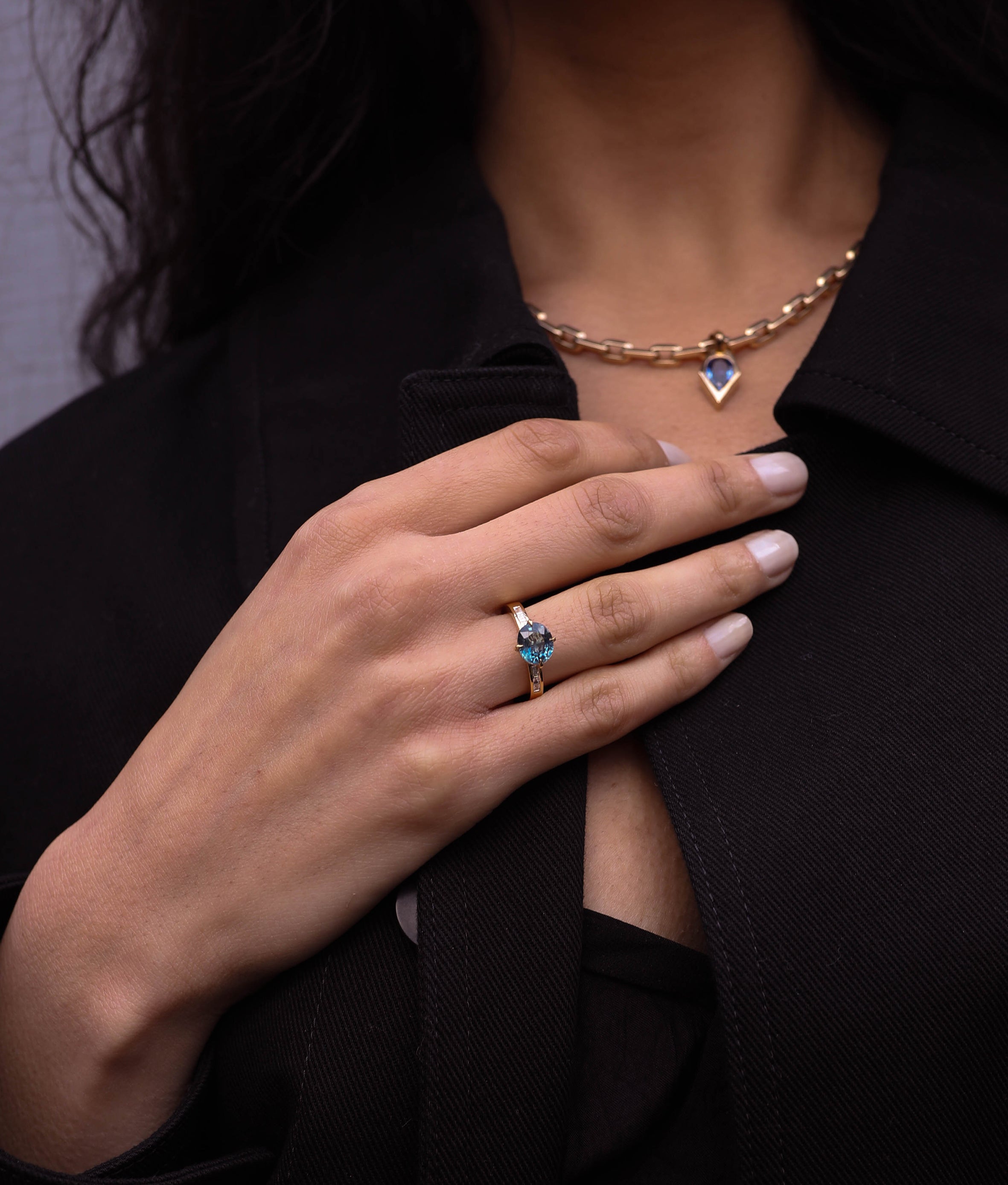The Essequibo Ring by East London jeweller Rachel Boston | Discover our collections of unique and timeless engagement rings, wedding rings, and modern fine jewellery.