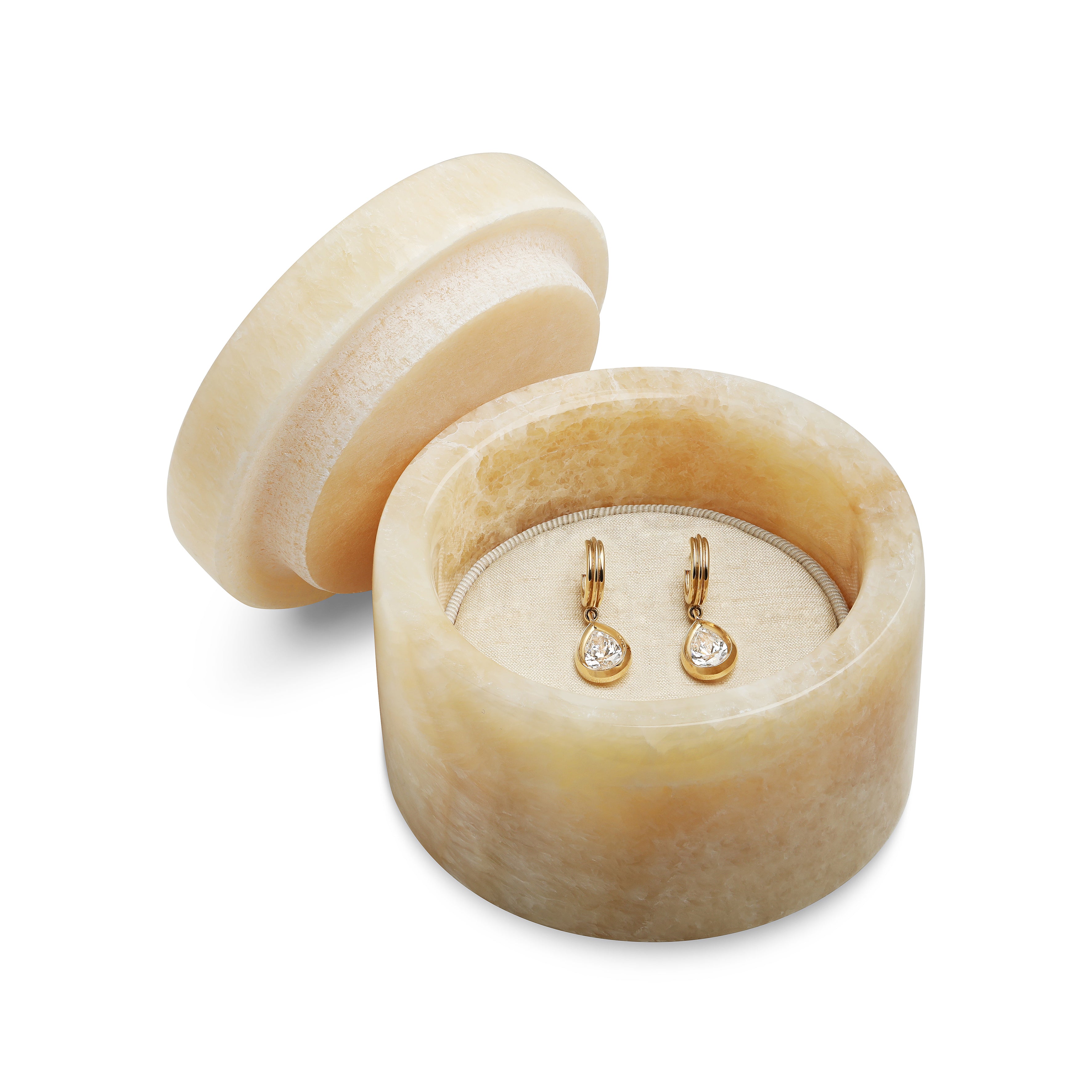 The Jewellery Box - Alabaster Stone - 2/8 by East London jeweller Rachel Boston | Discover our collections of unique and timeless engagement rings, wedding rings, and modern fine jewellery.