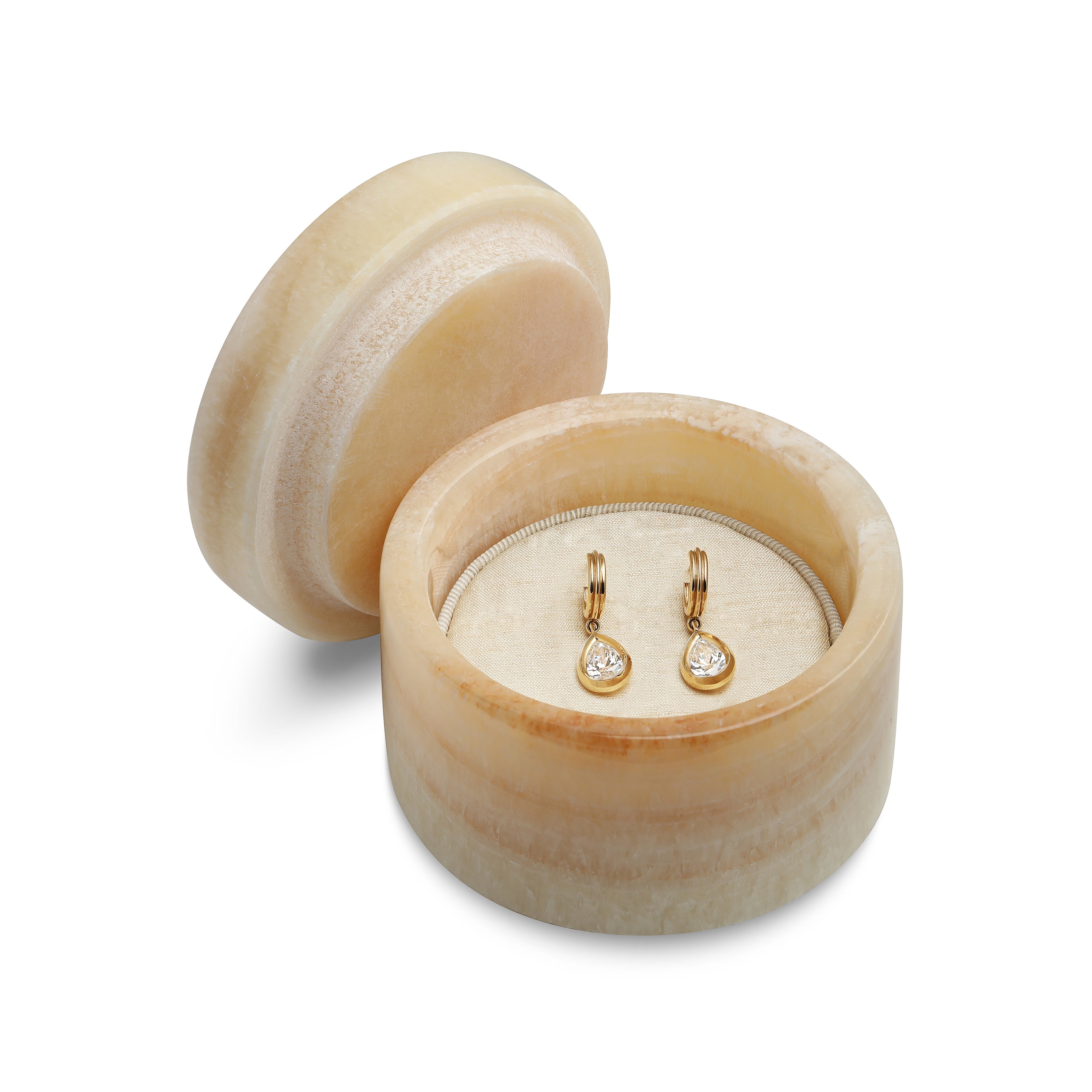 The Jewellery Box - Alabaster Stone - 8/8 by East London jeweller Rachel Boston | Discover our collections of unique and timeless engagement rings, wedding rings, and modern fine jewellery.
