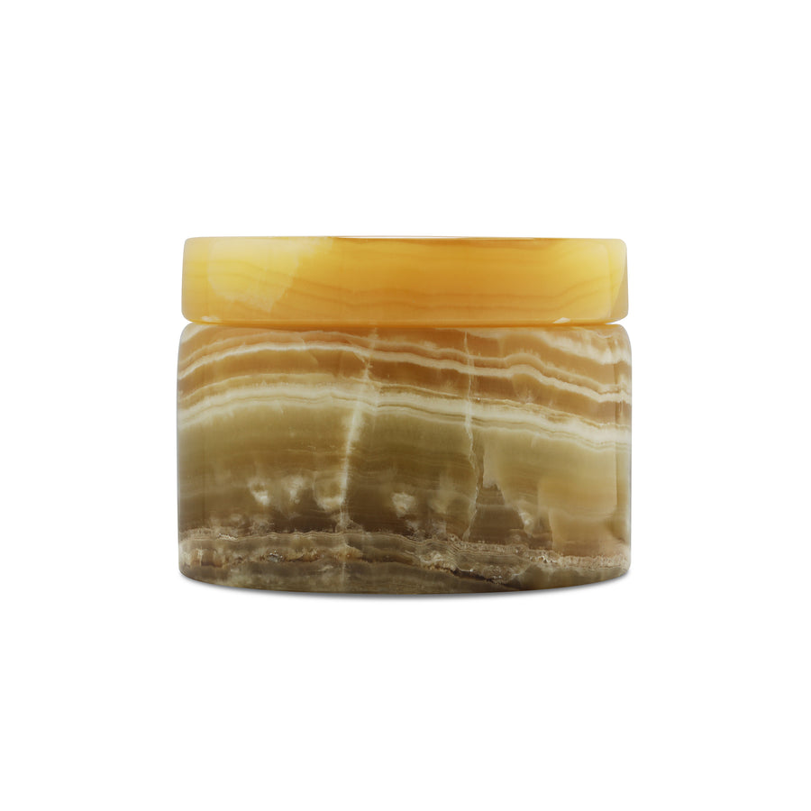 The Jewellery Box - Yellow Alabaster Stone - 1/5 by East London jeweller Rachel Boston | Discover our collections of unique and timeless engagement rings, wedding rings, and modern fine jewellery. - Rachel Boston Jewellery