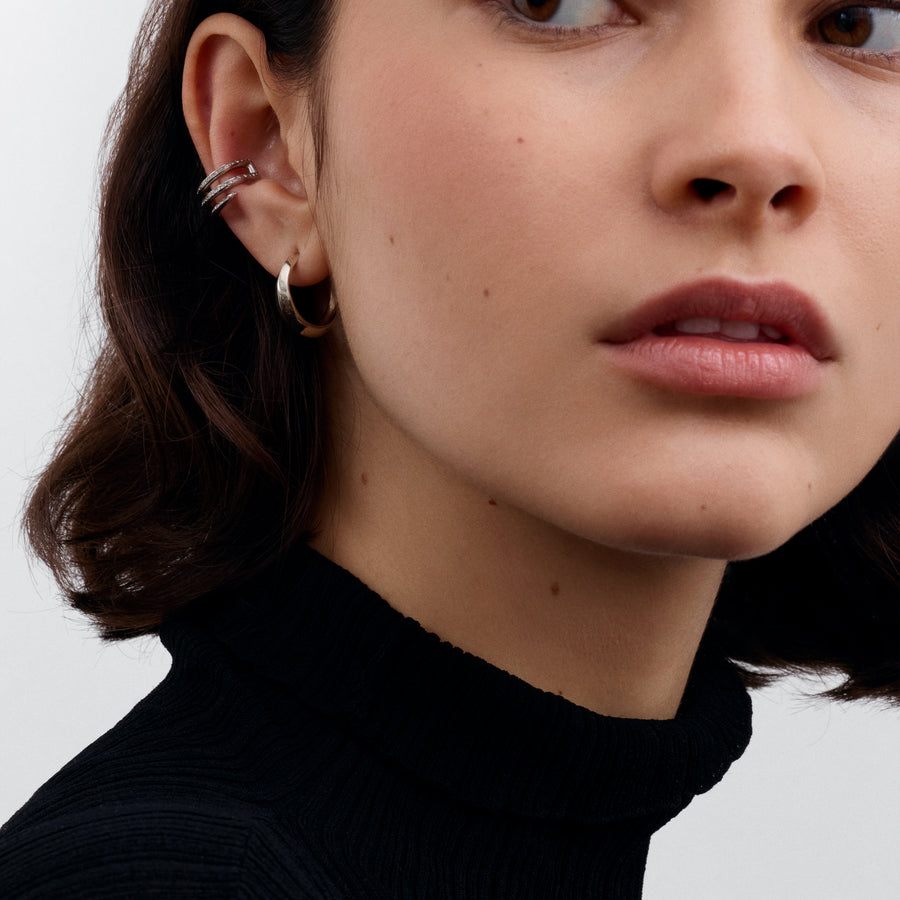 Laguz Hoop Earrings - Rachel Boston Jewellery