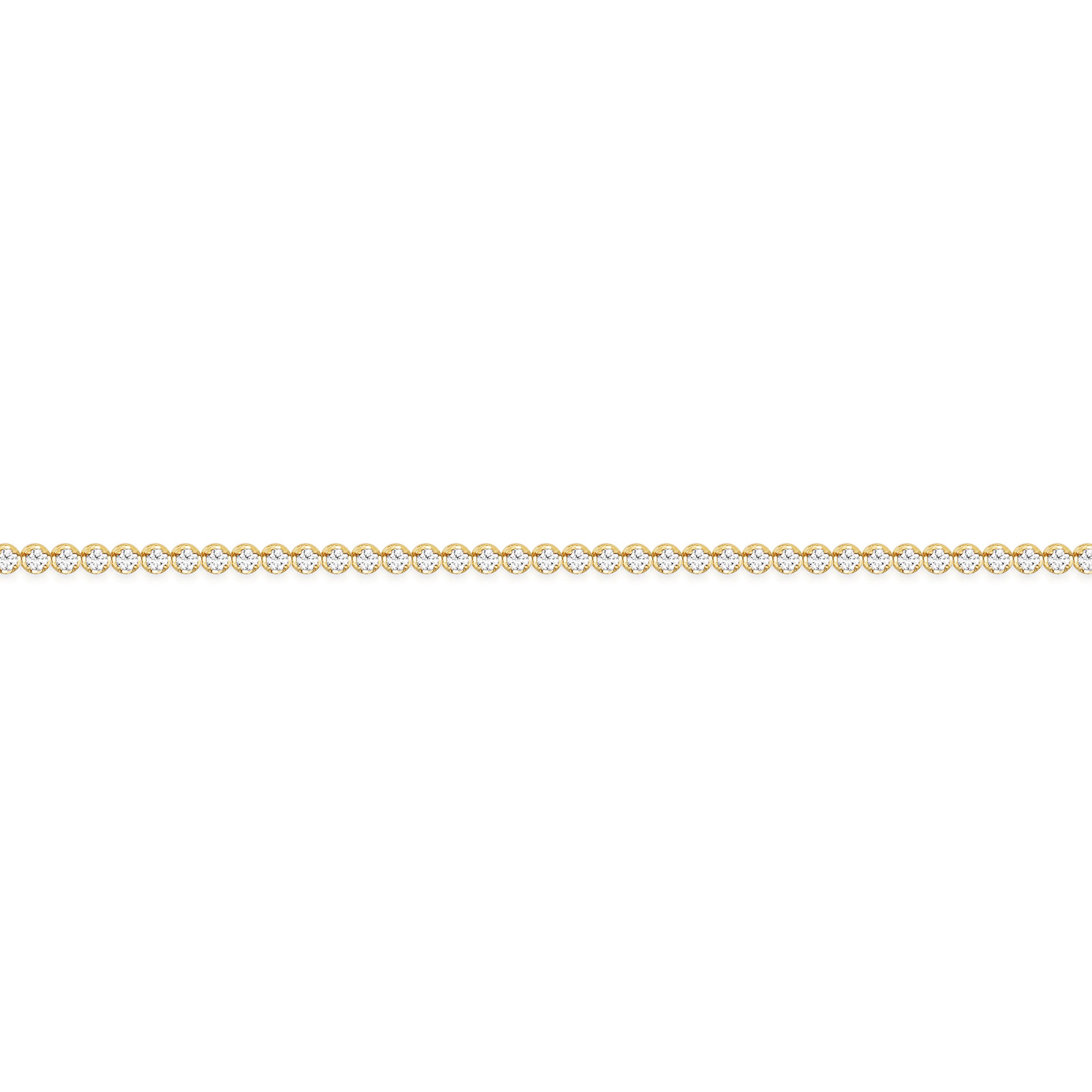 The Round Scallop Diamond Tennis Bracelet by East London jeweller Rachel Boston | Discover our collections of unique and timeless engagement rings, wedding rings, and modern fine jewellery.