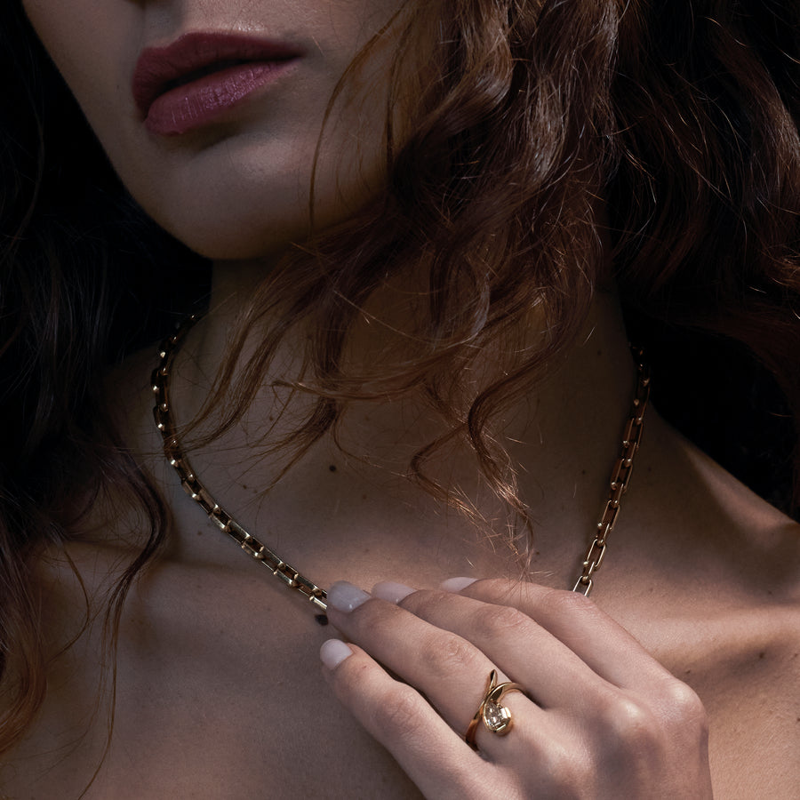 The Whirl Ring by East London jeweller Rachel Boston | Discover our collections of unique and timeless engagement rings, wedding rings, and modern fine jewellery. - Rachel Boston Jewellery