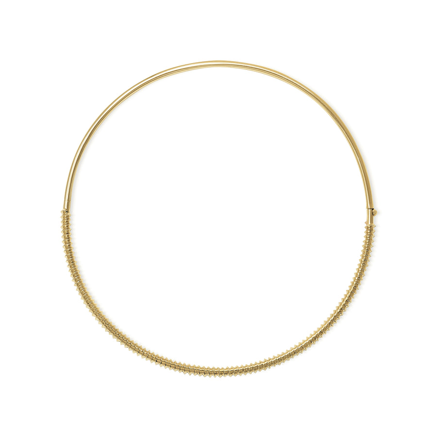 The ARC Torque by East London jeweller Rachel Boston | Discover our collections of unique and timeless engagement rings, wedding rings, and modern fine jewellery. - Rachel Boston Jewellery