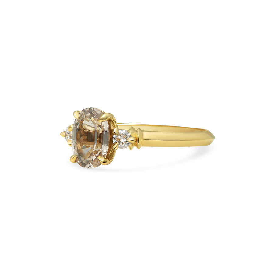 The Rimac Ring by East London jeweller Rachel Boston | Discover our collections of unique and timeless engagement rings, wedding rings, and modern fine jewellery. - Rachel Boston Jewellery