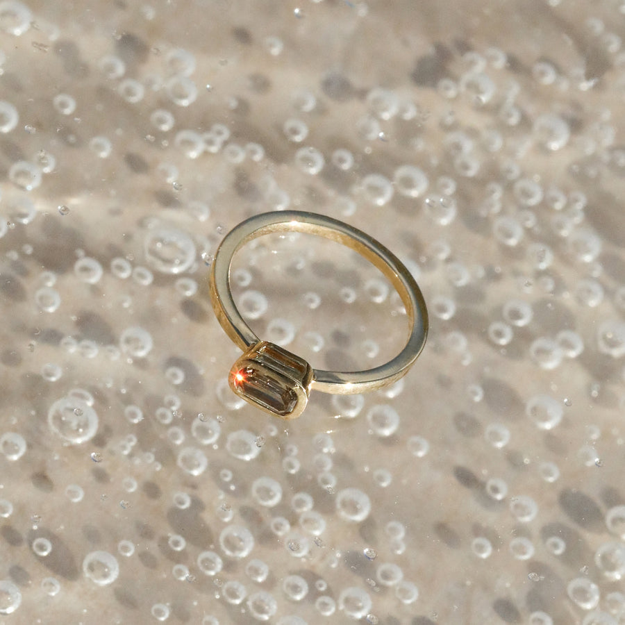 The X - Riviere Ring by East London jeweller Rachel Boston | Discover our collections of unique and timeless engagement rings, wedding rings, and modern fine jewellery. - Rachel Boston Jewellery