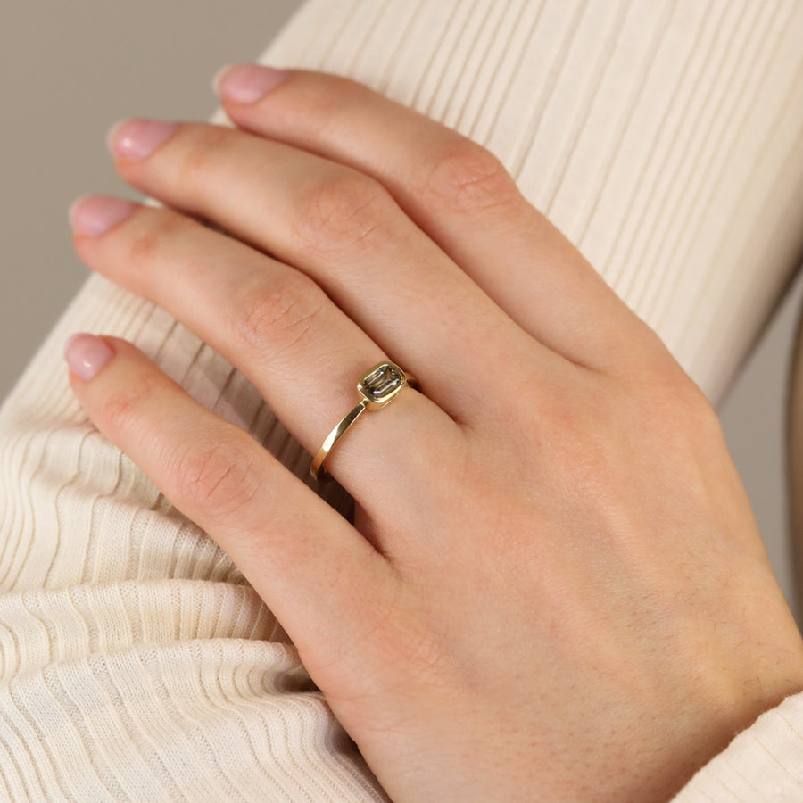 The Riviere Ring by East London jeweller Rachel Boston | Discover our collections of unique and timeless engagement rings, wedding rings, and modern fine jewellery. - Rachel Boston Jewellery