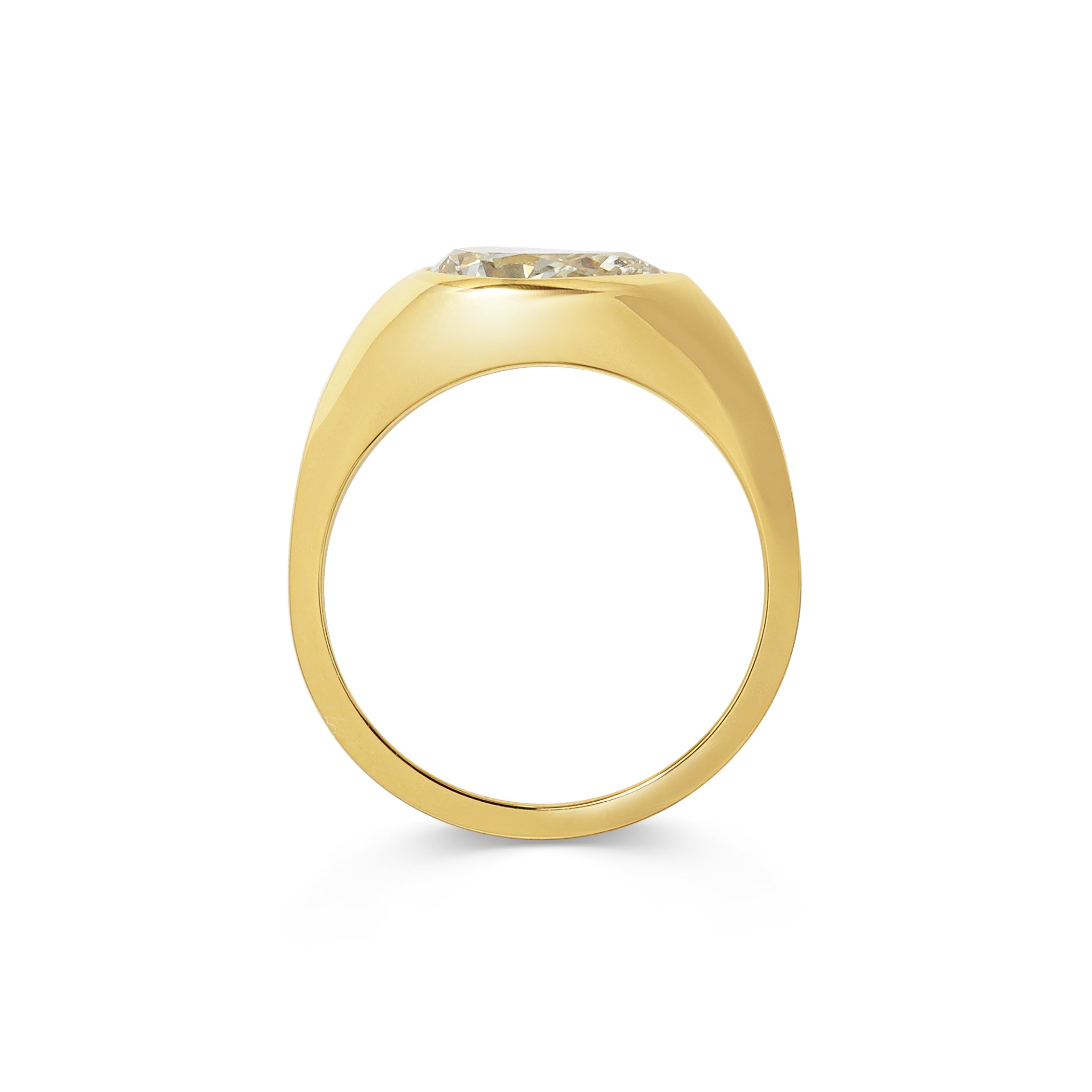 The X - SILAS Ring by East London jeweller Rachel Boston | Discover our collections of unique and timeless engagement rings, wedding rings, and modern fine jewellery.