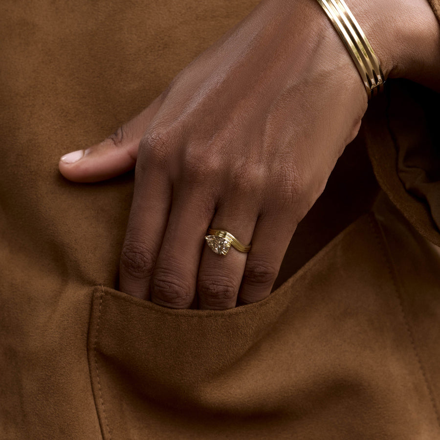 The ORIGIN Ring by East London jeweller Rachel Boston | Discover our collections of unique and timeless engagement rings, wedding rings, and modern fine jewellery. - Rachel Boston Jewellery