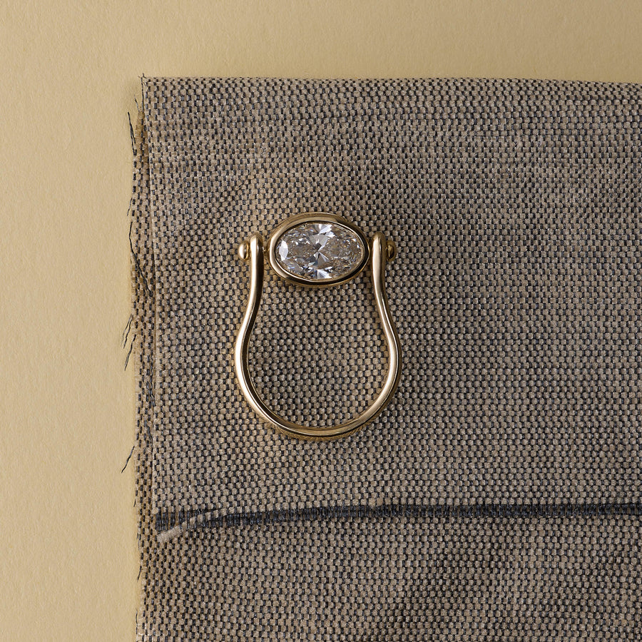 The PIVOT Ring by East London jeweller Rachel Boston | Discover our collections of unique and timeless engagement rings, wedding rings, and modern fine jewellery. - Rachel Boston Jewellery