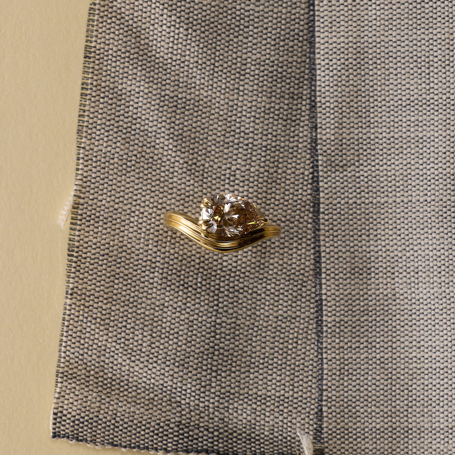 The ORIGIN Ring by East London jeweller Rachel Boston | Discover our collections of unique and timeless engagement rings, wedding rings, and modern fine jewellery. - Rachel Boston Jewellery