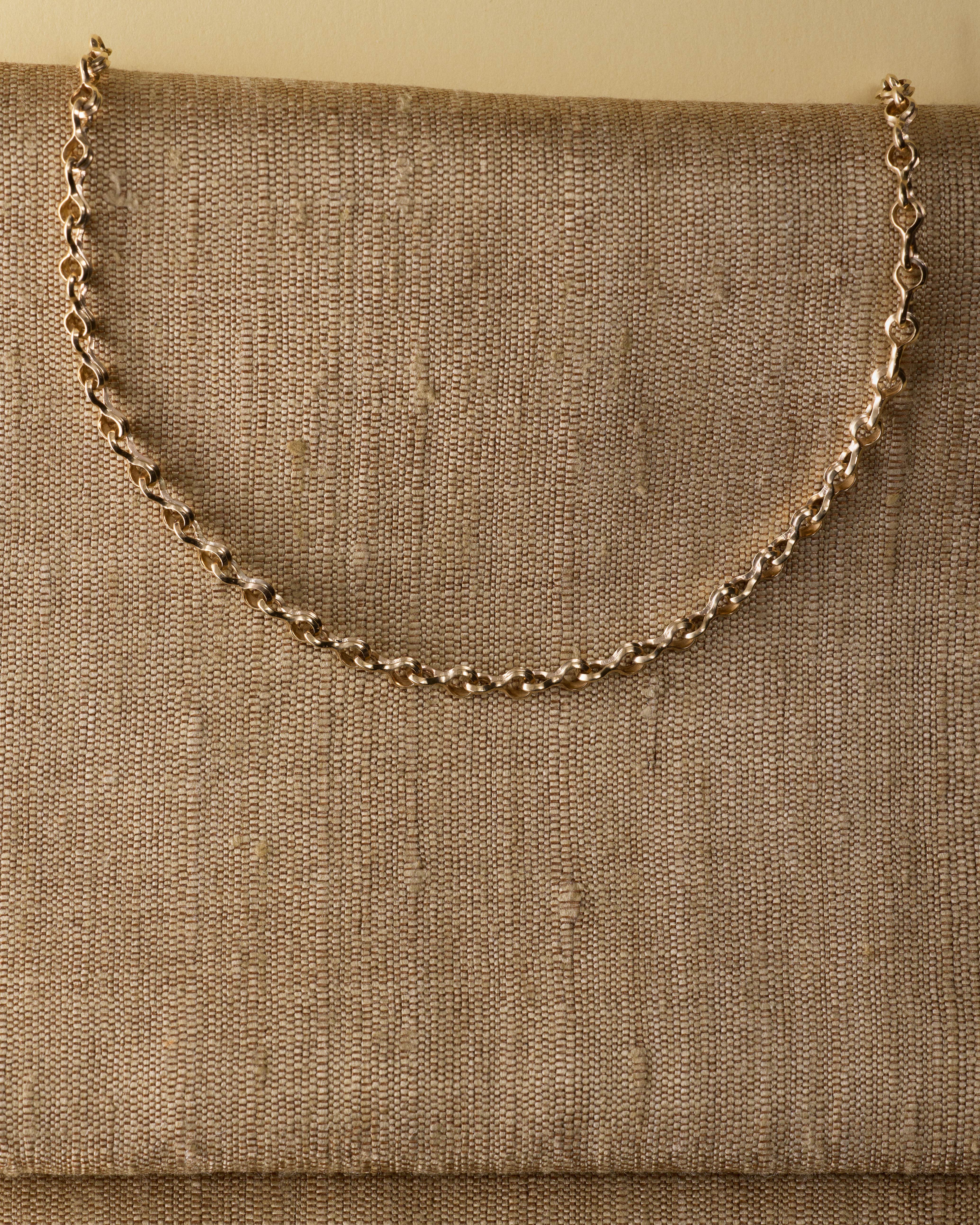 The Lattice Necklace by East London jeweller Rachel Boston | Discover our collections of unique and timeless engagement rings, wedding rings, and modern fine jewellery.