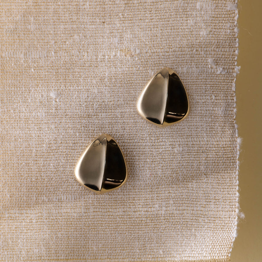 The SPAN Earrings by East London jeweller Rachel Boston | Discover our collections of unique and timeless engagement rings, wedding rings, and modern fine jewellery. - Rachel Boston Jewellery