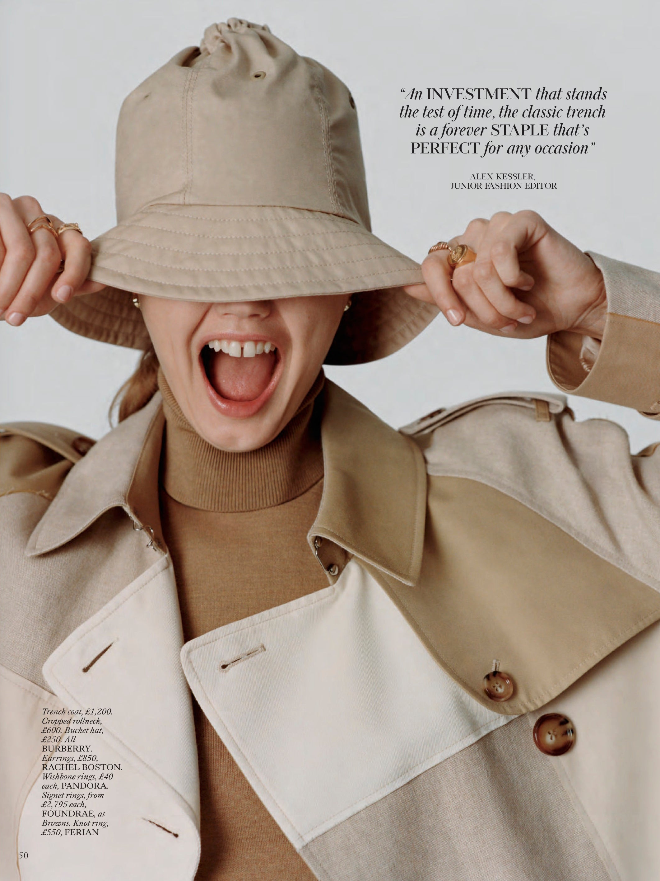 Burberry online hat quiz