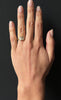 The X- ECLIPSE Ring by East London jeweller Rachel Boston | Discover our collections of unique and timeless engagement rings, wedding rings, and modern fine jewellery.