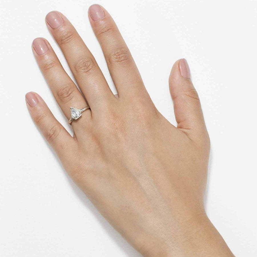 The Comus Ring by East London jeweller Rachel Boston | Discover our collections of unique and timeless engagement rings, wedding rings, and modern fine jewellery. - Rachel Boston Jewellery