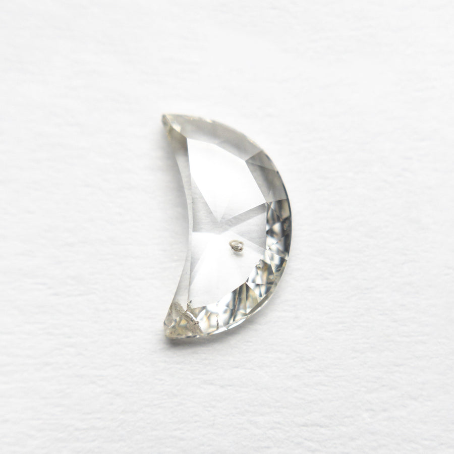 The 0.87ct 9.11x5.29x1.88mm Crescent Moon Rosecut 18155-02 by East London jeweller Rachel Boston | Discover our collections of unique and timeless engagement rings, wedding rings, and modern fine jewellery. - Rachel Boston Jewellery